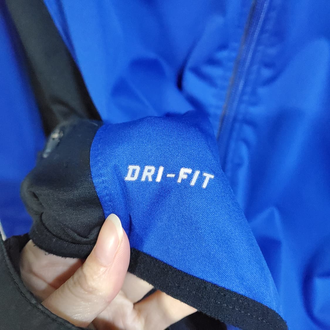 나이키  스우시 드라이핏 블루  져지  상품이미지2