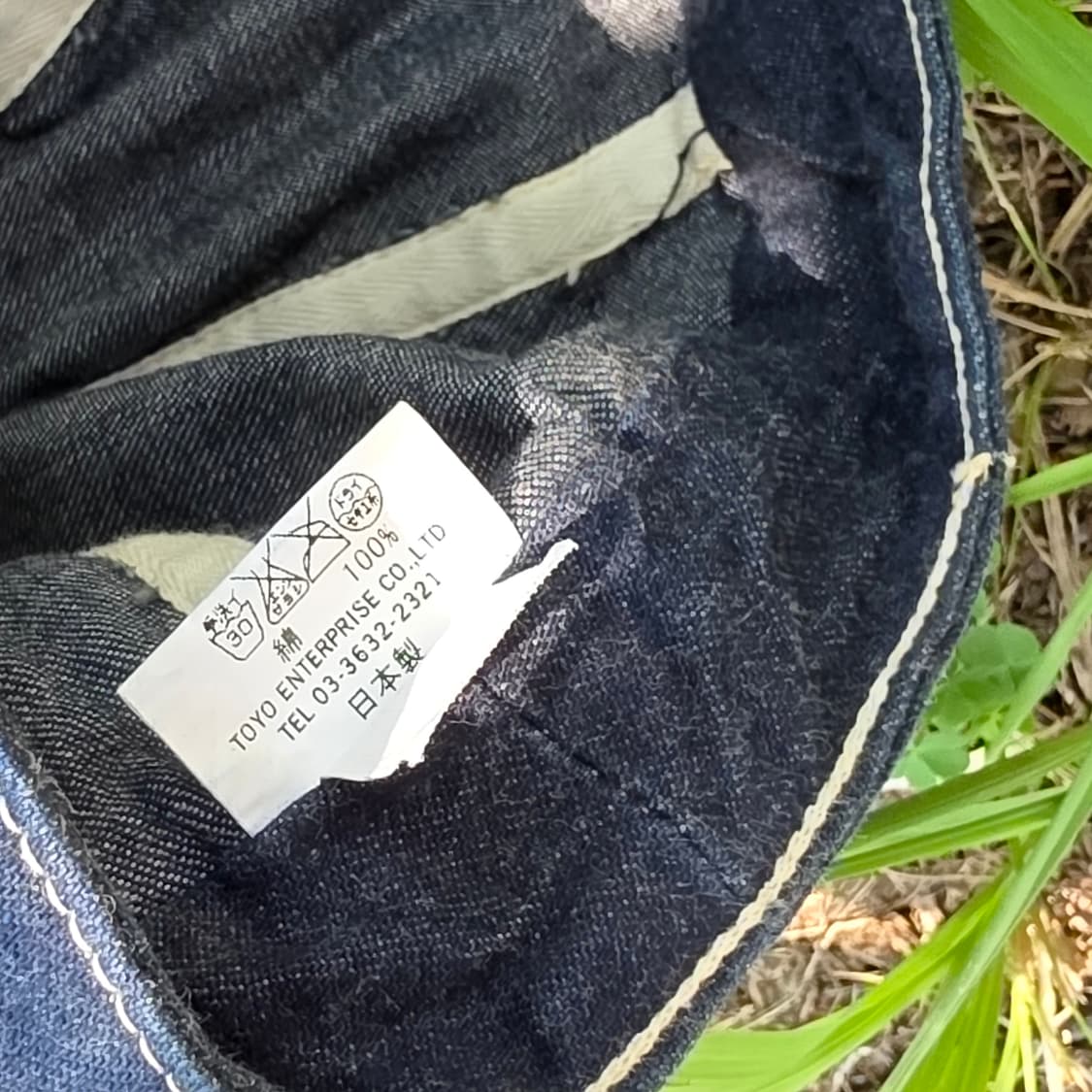 HEAD LIGHT DENIM WORK CAP 상품이미지3