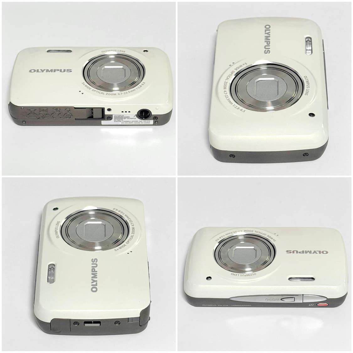 올림푸스 VH-210 화이트 아이보리 빈티지디카 상품이미지6