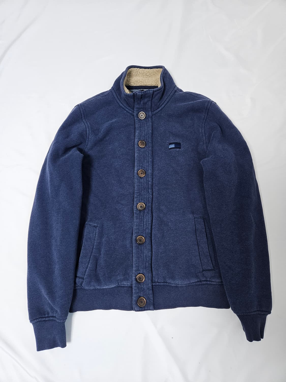 타미힐피거 차이나 봄버자켓 워싱 코튼 집업 빈티지 M 상품이미지1