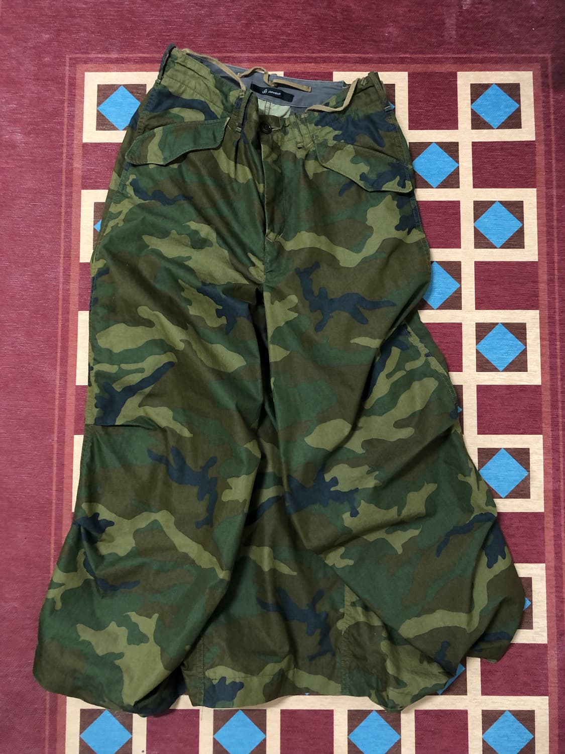 JOHNBULL CAMO LONG SKIRT 상품이미지4