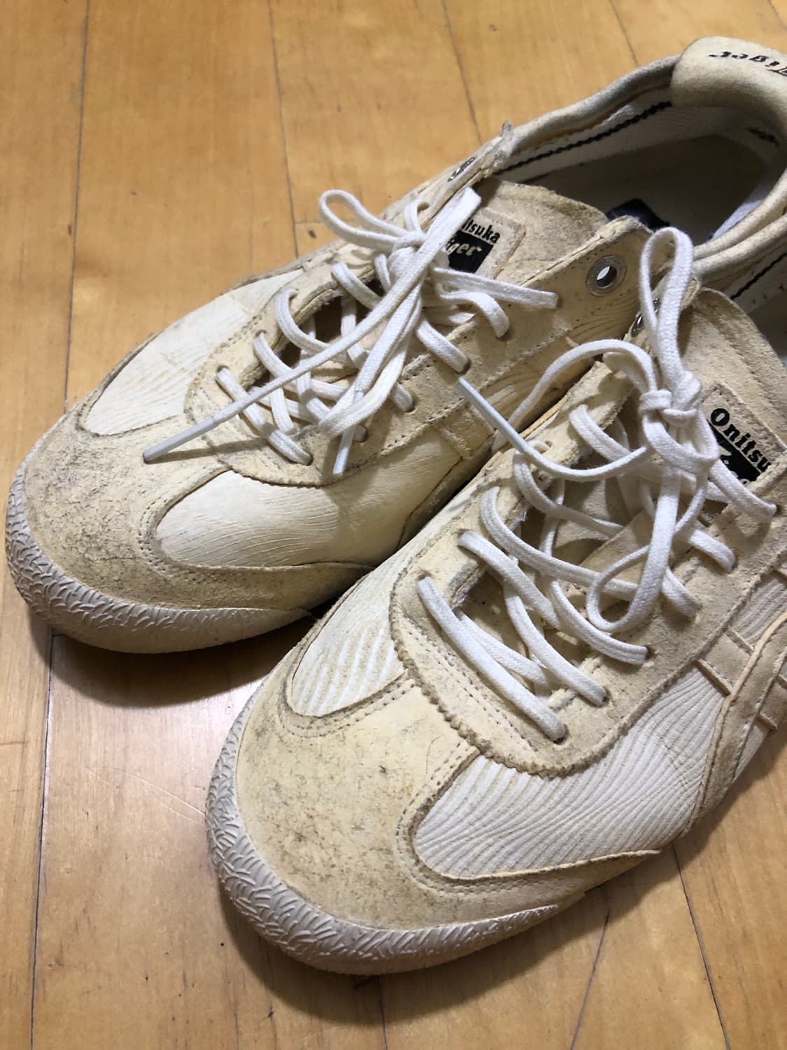 오니츠카타이거 멕시코66 SD 크림 옐로우 스니커즈 240 상품이미지3