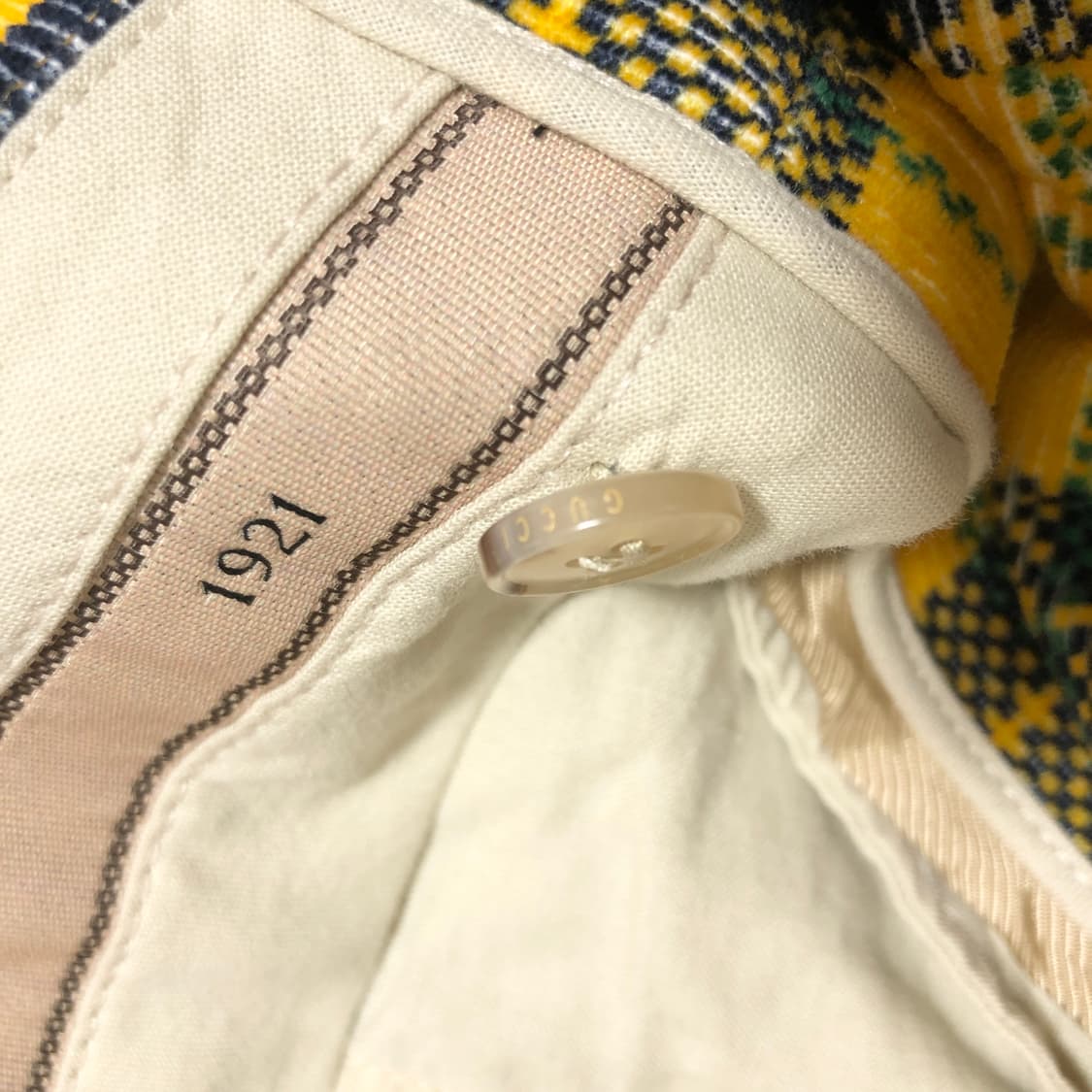 구찌 타탄체크 코듀로이 팬츠 (샘플제품) 상품이미지5