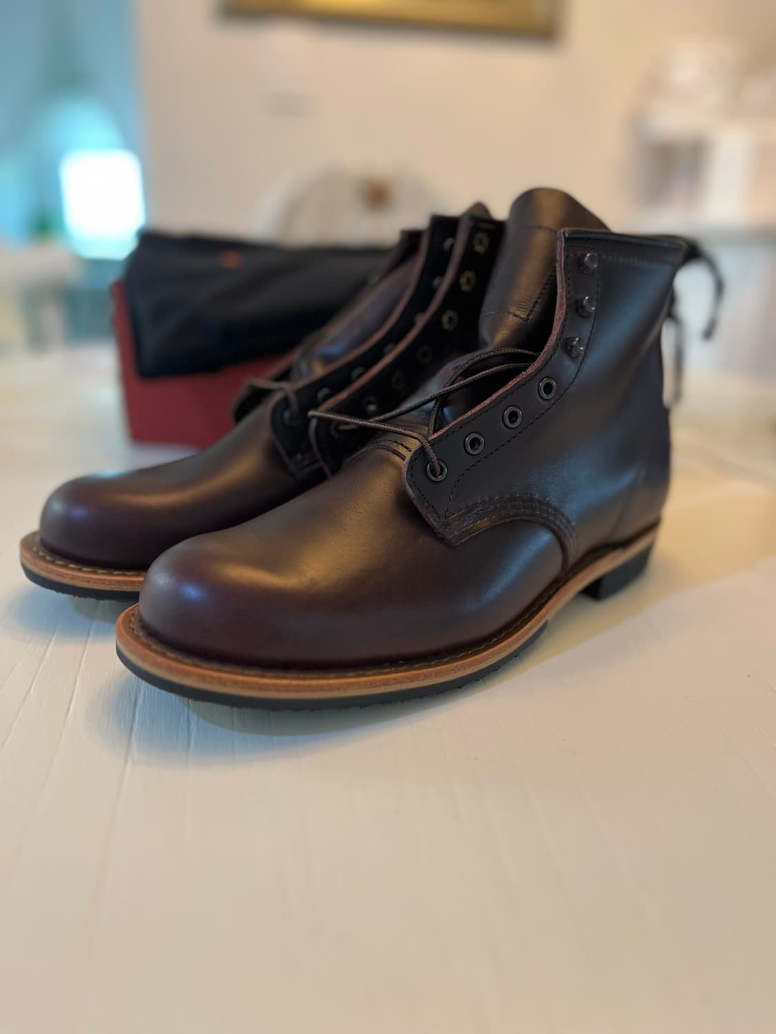 레드윙 벡맨 9419 블랙체리 8D(260mm) 상품이미지2