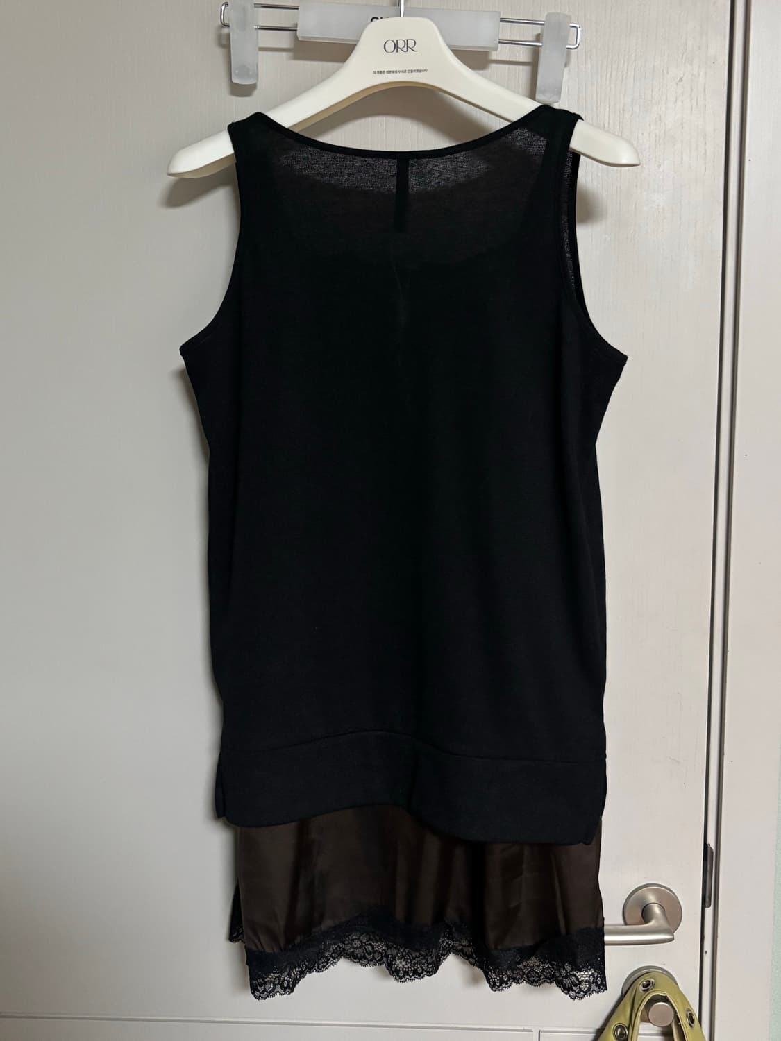 플레어업 원피스 2-Layered Lace Dress (FL-174_Bl 상품이미지7