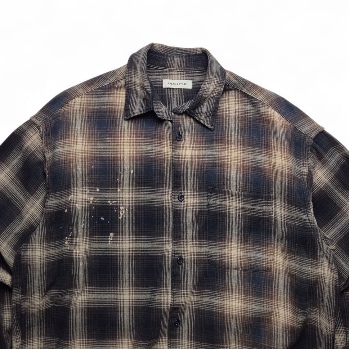 [S] 프릭스스토어 옴브레 체크셔츠 상품이미지2
