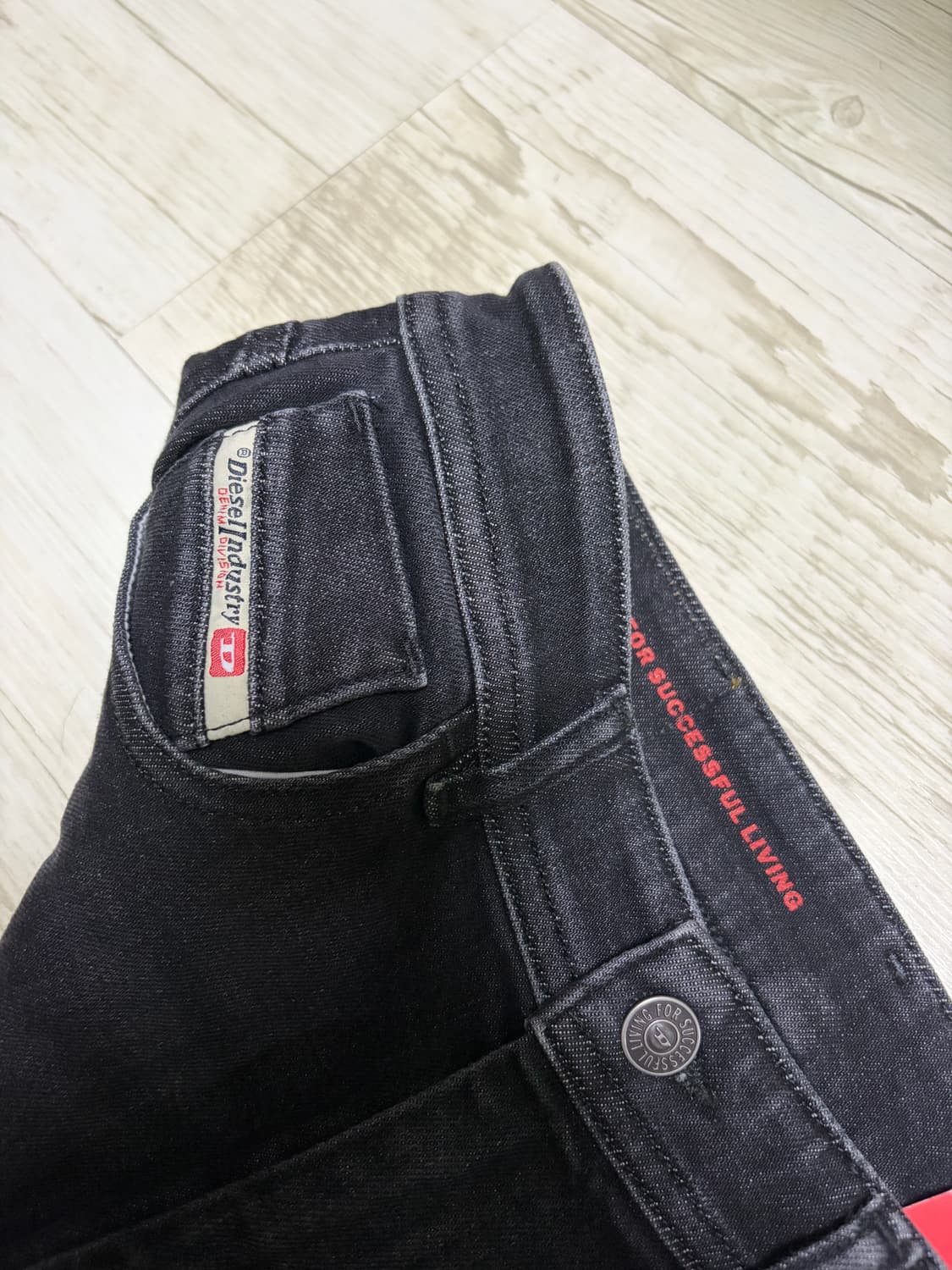 [27] 디젤 1984 슬랜디 하이 블랙진 청바지 새상품 상품이미지3