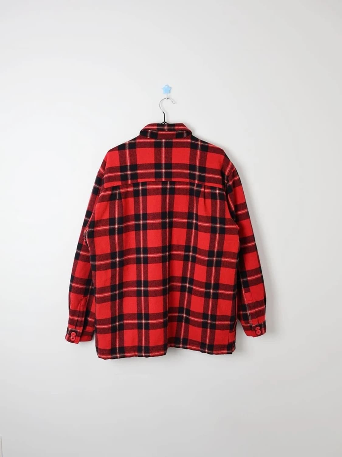 Levi’s Red Check Quilted Shirt Jacket 상품이미지2