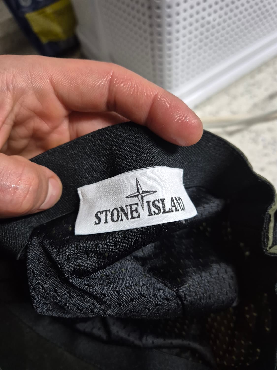 [XL]스톤아일랜드 나일론 볼캡 카키 초록 그린 상품이미지6