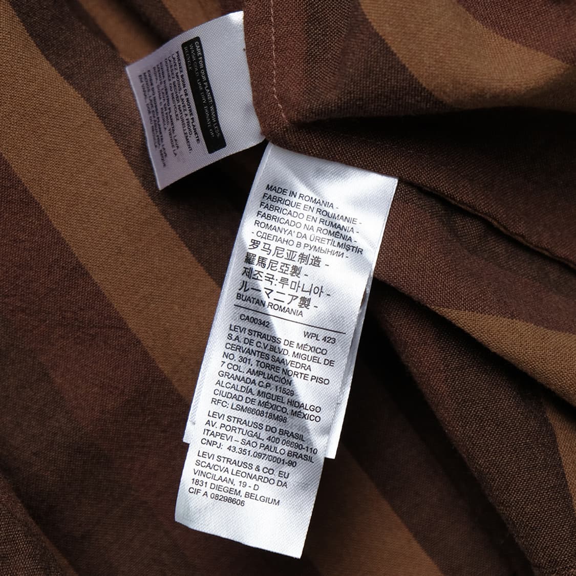 TONAL VERTICAL STRIPE SHIRT  상품이미지8