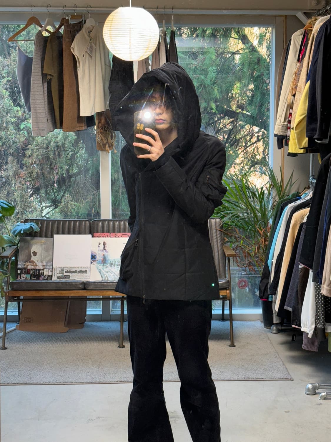 Sarah pacini 비대칭 패딩 상품이미지3