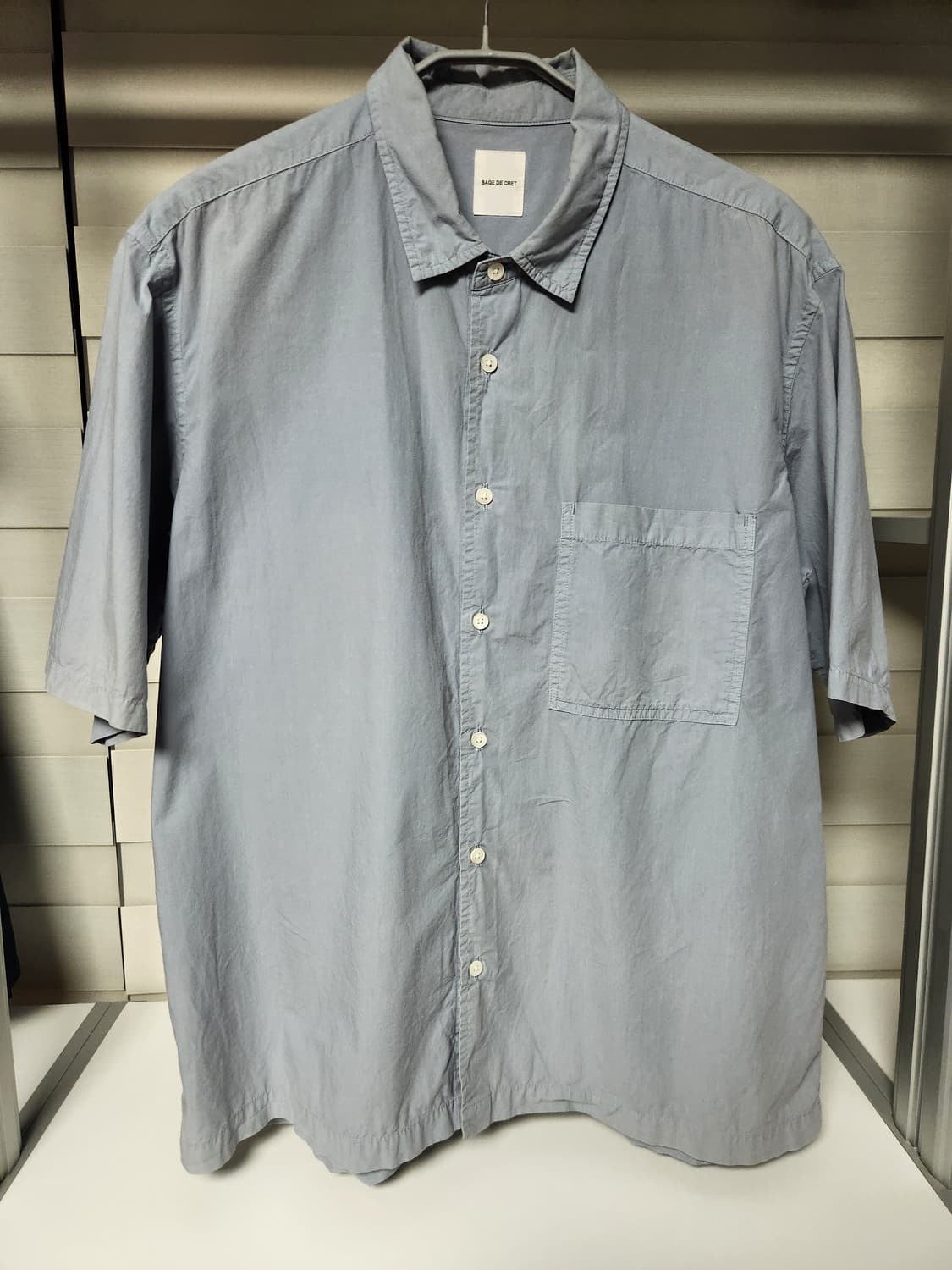 사쥬드크레(Sage de cret) 반팔 셔츠 L사이즈 상품이미지2