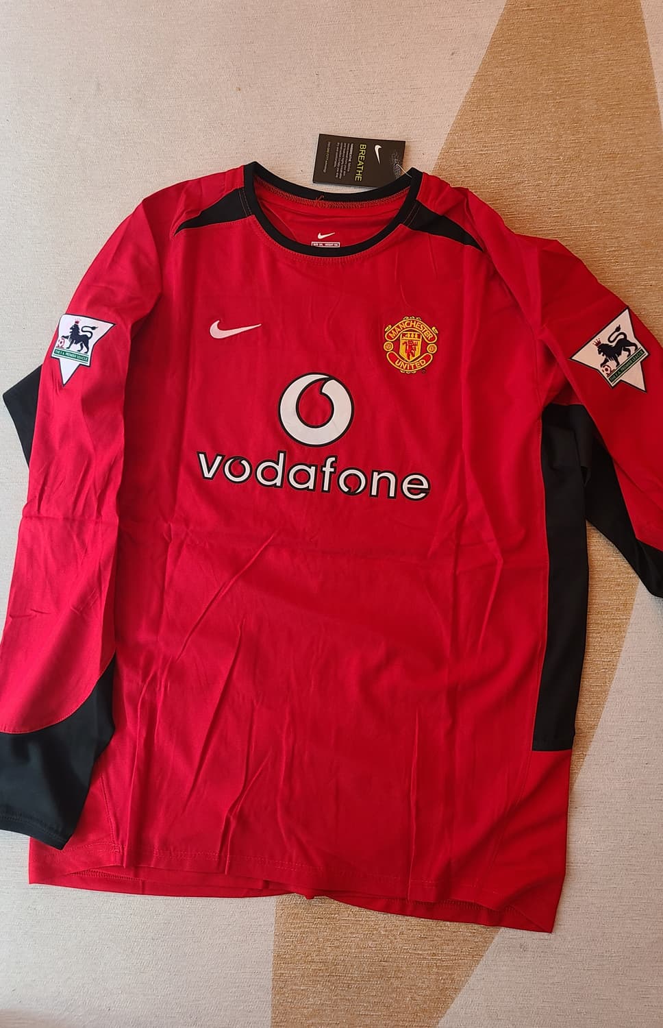 맨유 베컴 긴팔 유니폼 상품이미지2