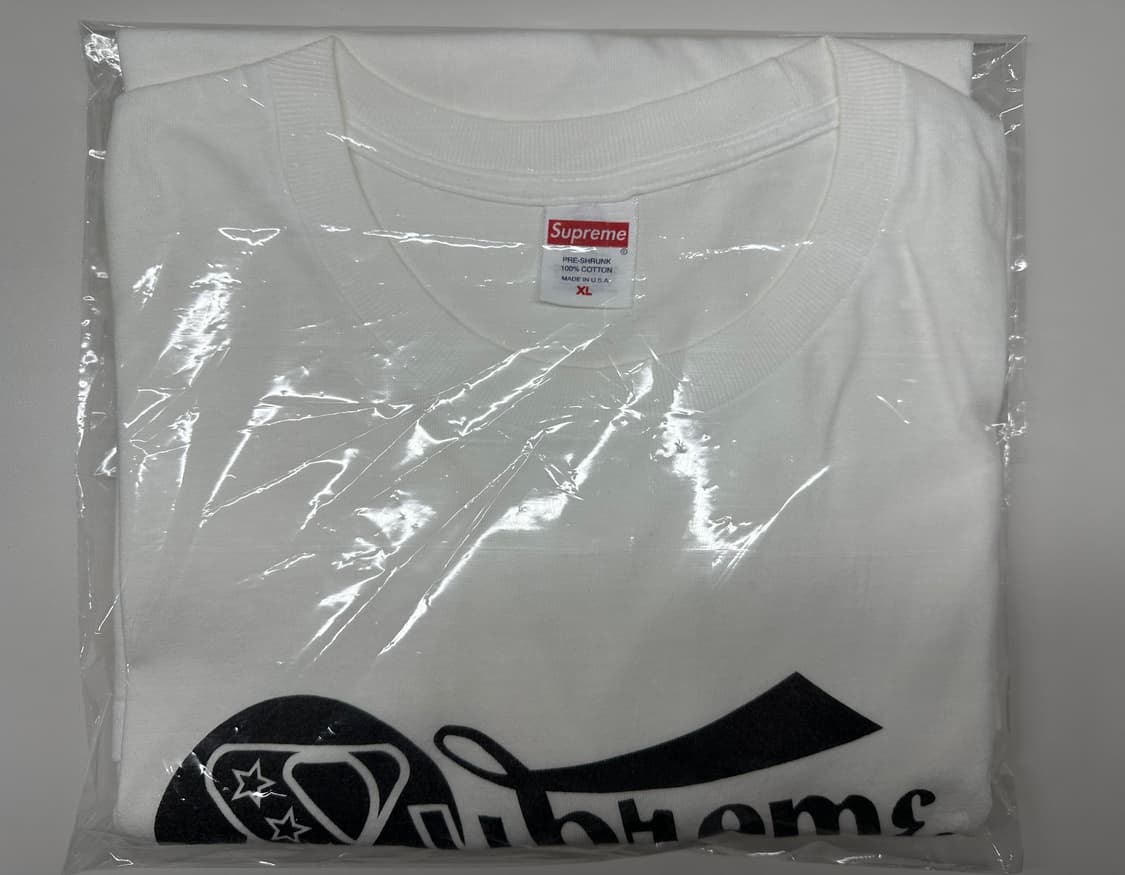 슈프림 레코드 티셔츠(비닐채보관,새상품급상태,XL사이즈) 상품이미지2