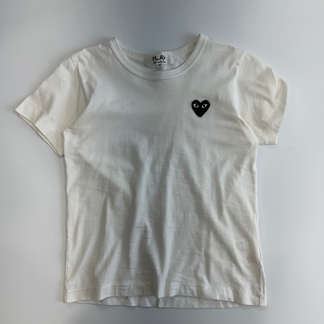 Comme des garcons 꼼데가르송 블랙와펜 화이트 반팔  Pri 상품이미지3