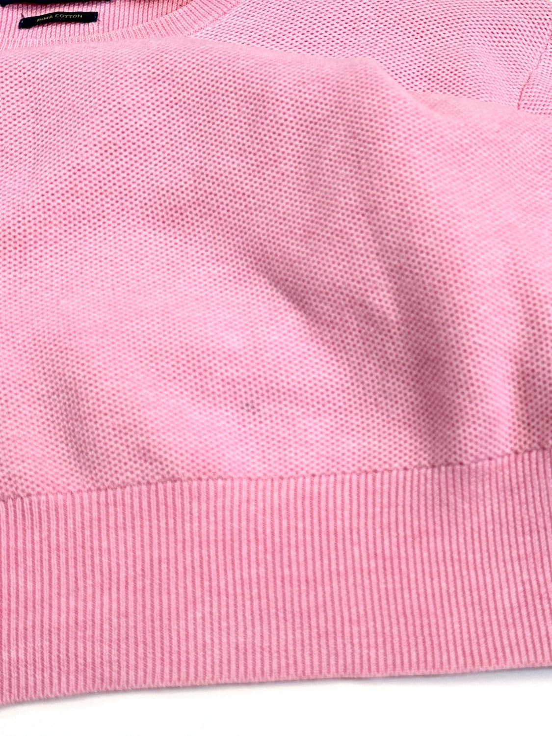 공용)폴로 피마코튼 와플 니트 s 상품이미지6