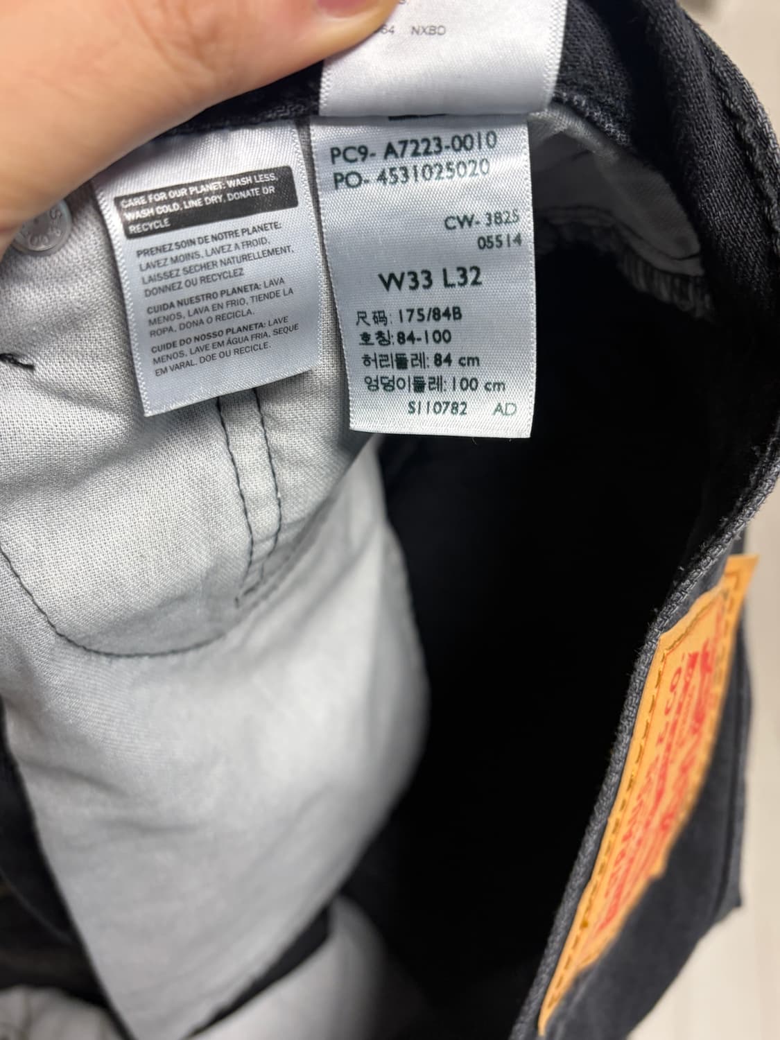 [리바이스] 555 릴렉스 스트레이트 진(A7223-0010) 33-32 상품이미지2