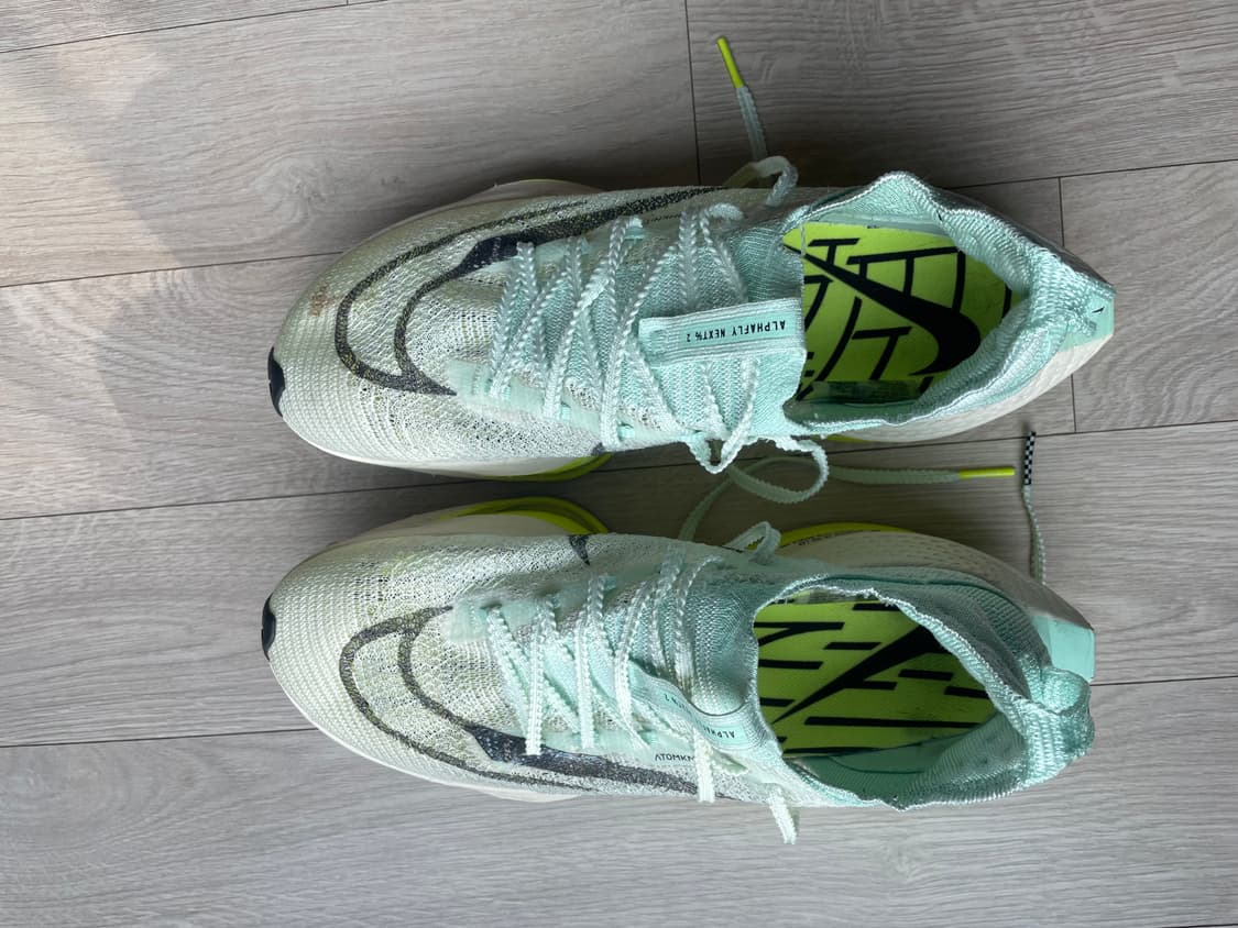나이키 알파플라이 넥스트 2% 민트 폼 런닝화 255 상품이미지3