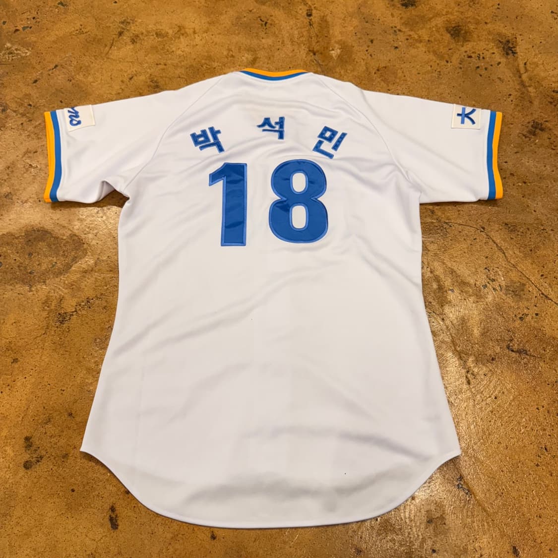 삼성 라이온즈 프로페셔널 한자 18번 박석민 홈 유니폼 b15 상품이미지3