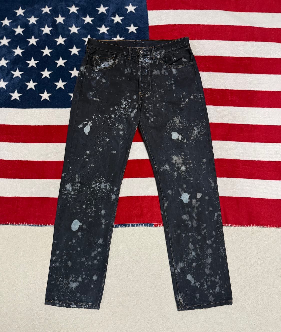 리바이스 501  페인팅 커스텀 빈티지 Levi’s 501 USA[33] 상품이미지1