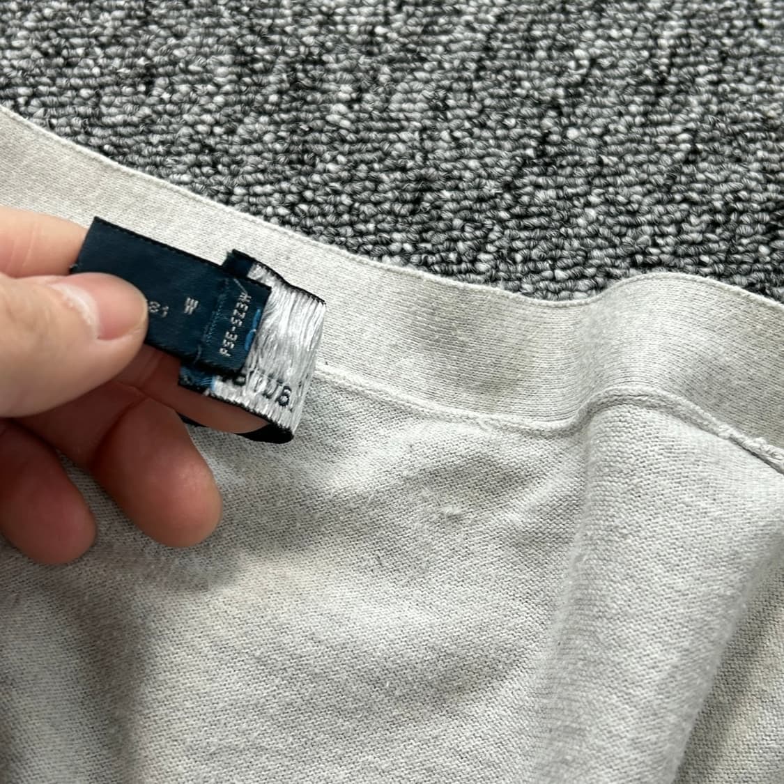 폴로 랄프로렌 멜란지 그레이 코튼 가디건  상품이미지7