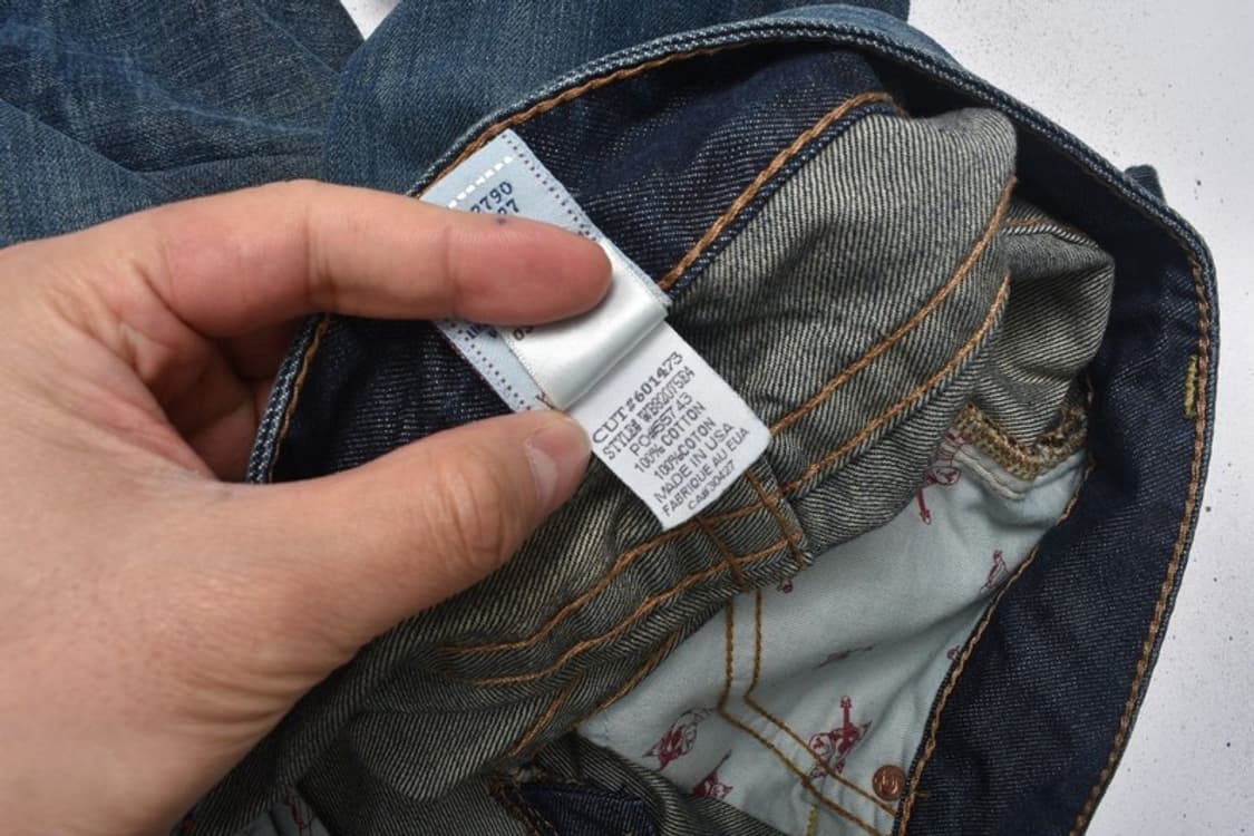 트루릴리전 로우라이즈 부츠컷 청바지 28 M0071 상품이미지7