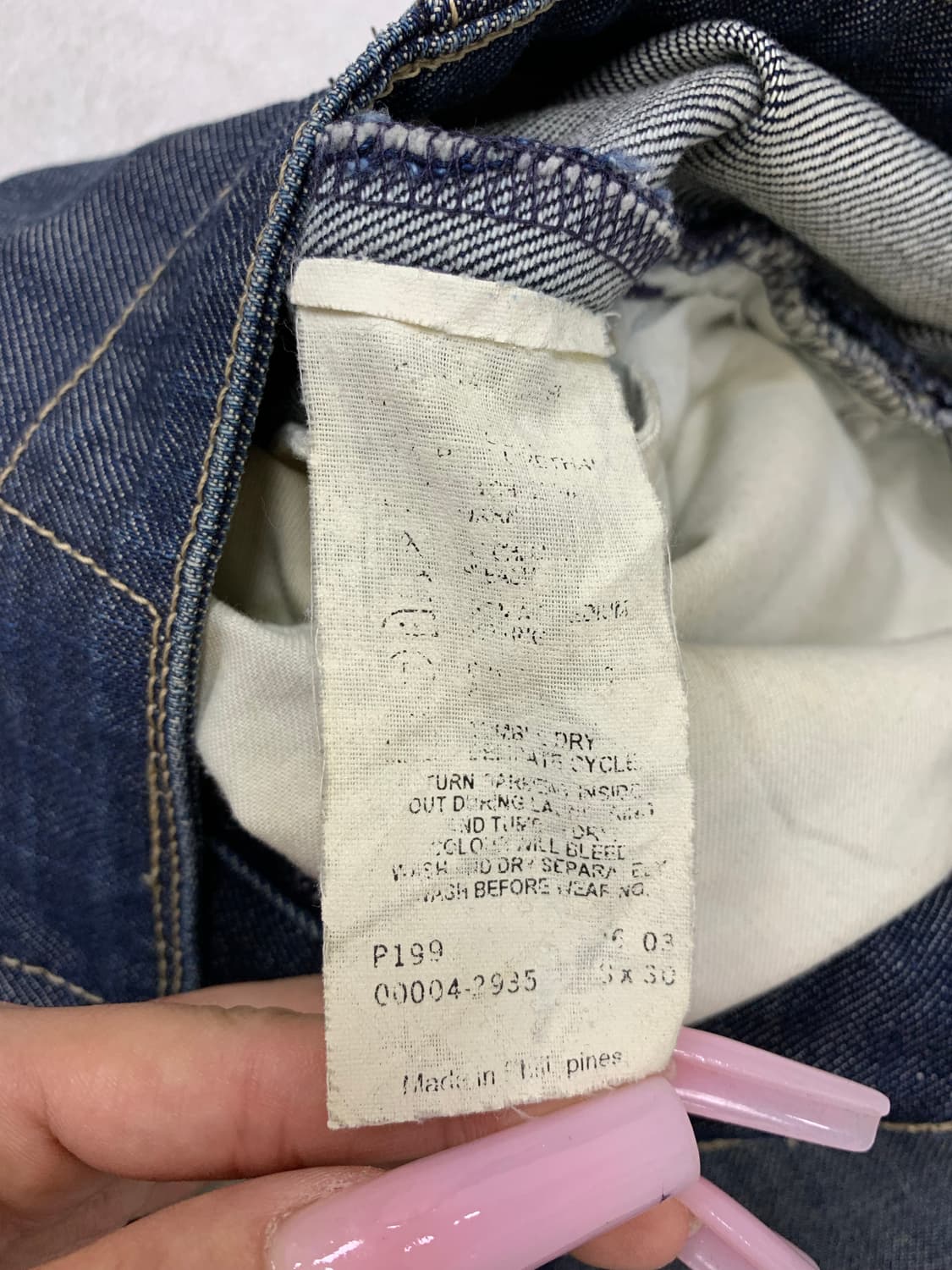 리바이스 엔지니어드 진 데님 팬츠 #489 상품이미지4