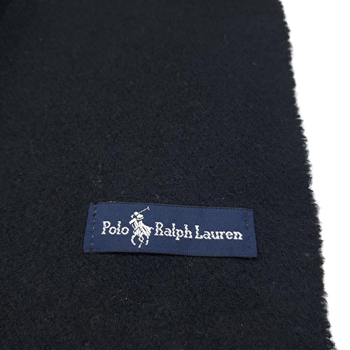 MX515 폴로 00s 울캐시미어 빅포니 블랙퍼플 머플러 목도리 상품이미지4