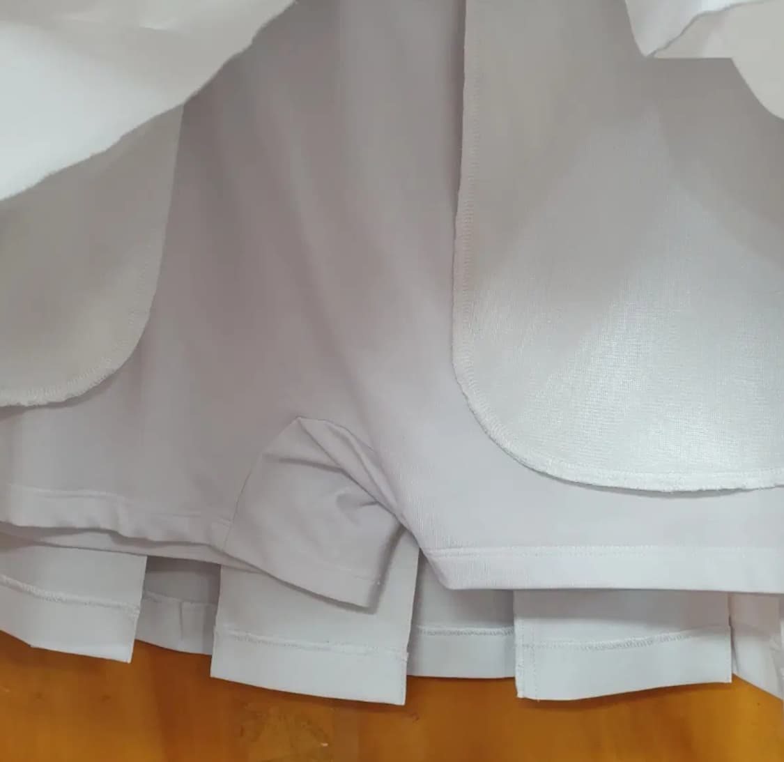 731) 메종키츠네 골프 플리츠 치마바지 상품이미지4