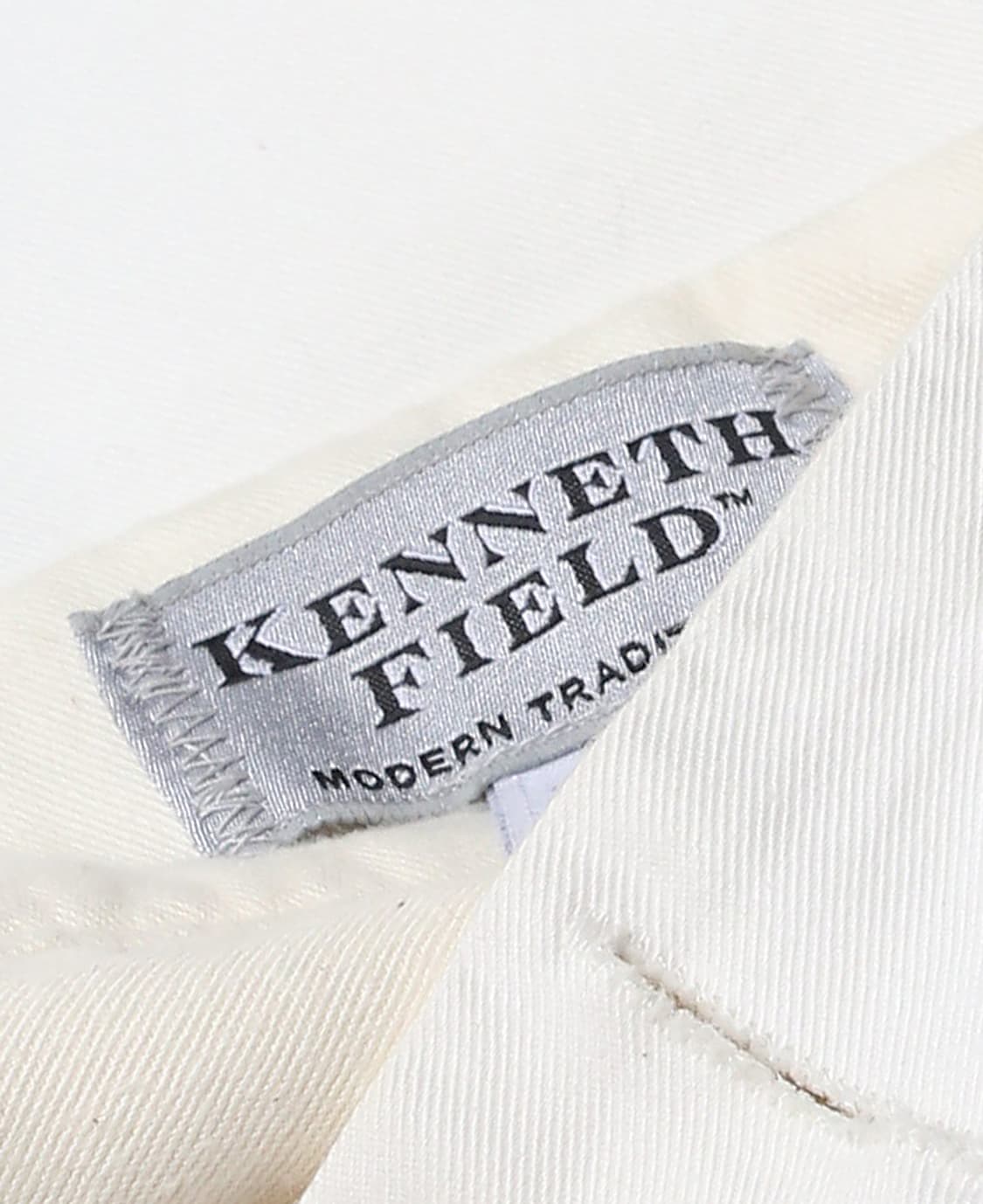 케네스 필드 [Kenneth Field] 화이트 코튼 테이퍼드 구르카팬츠 상품이미지7