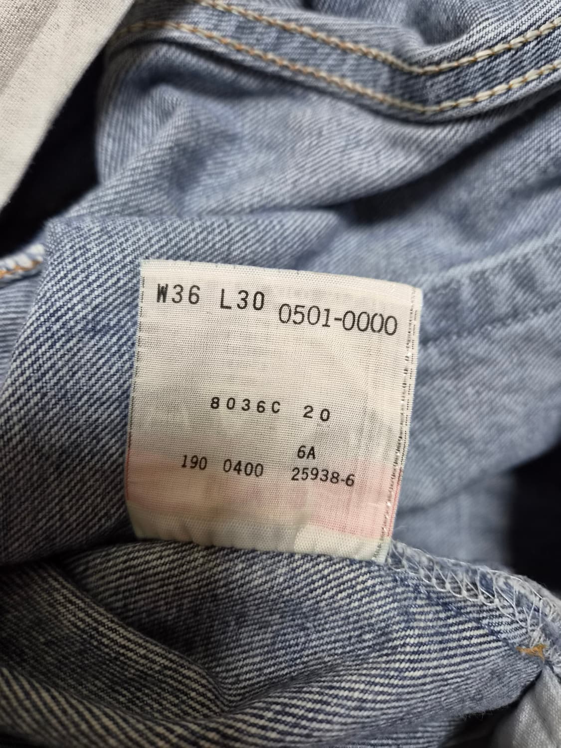 90년대 리바이스 501xx 36/30 상품이미지4