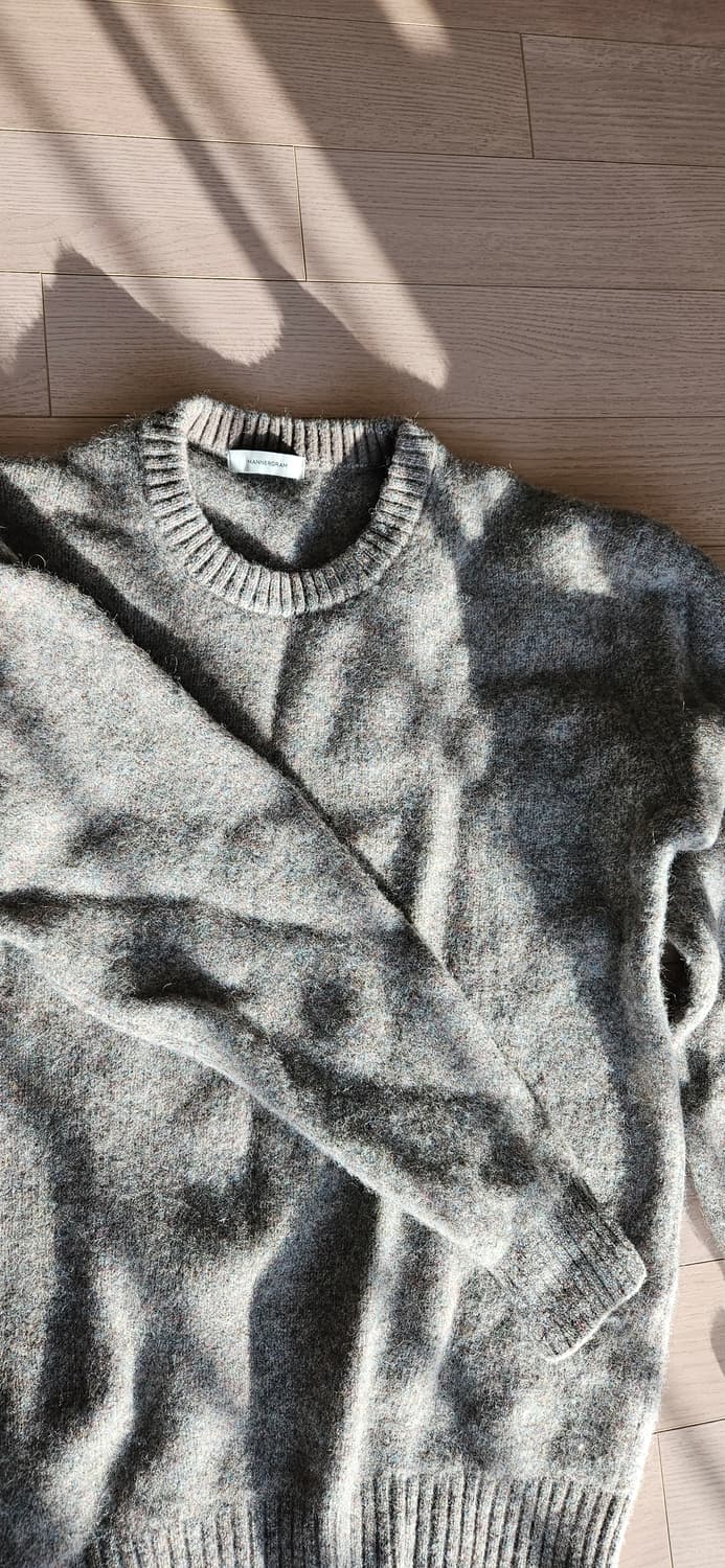 매너그램 셔틀랜드 울 쉐기독 니트 상품이미지9