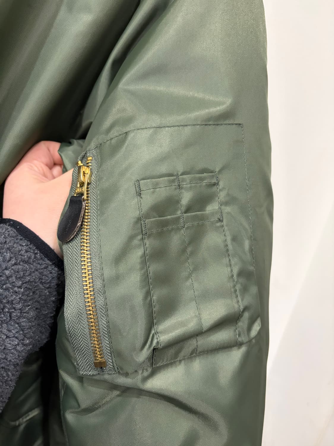 206. 로스코 ma-1 자켓 올리브 카키 상품이미지2