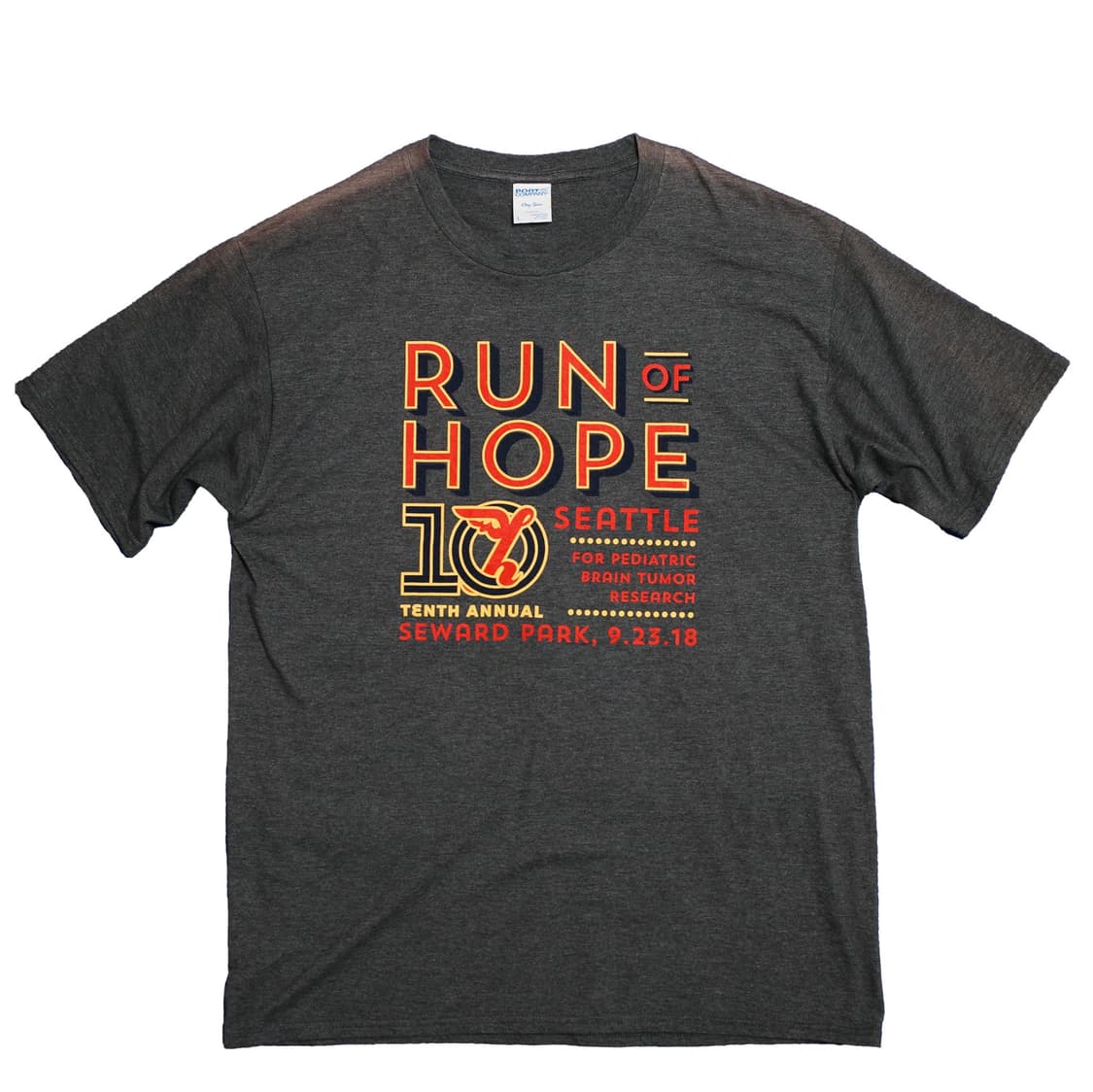시애틀 RUN OF HOPE 10주년 기념 티셔츠 상품이미지1