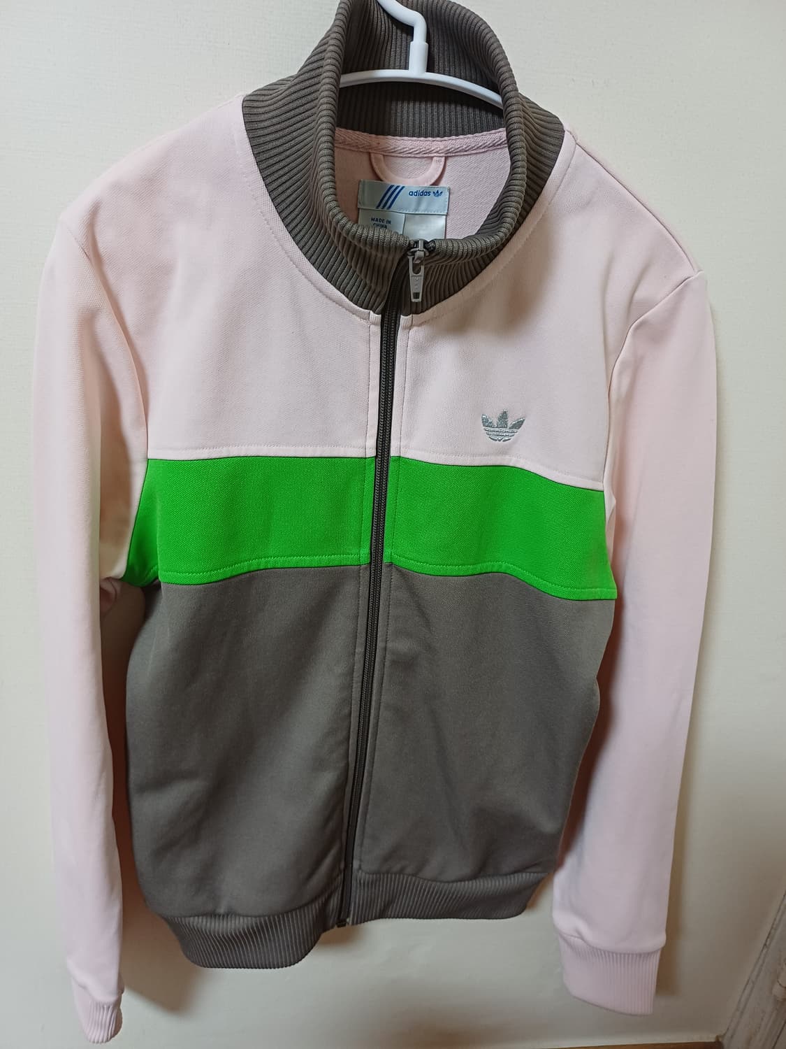 아디다스 져지 핑크/그린/회색 상품이미지1