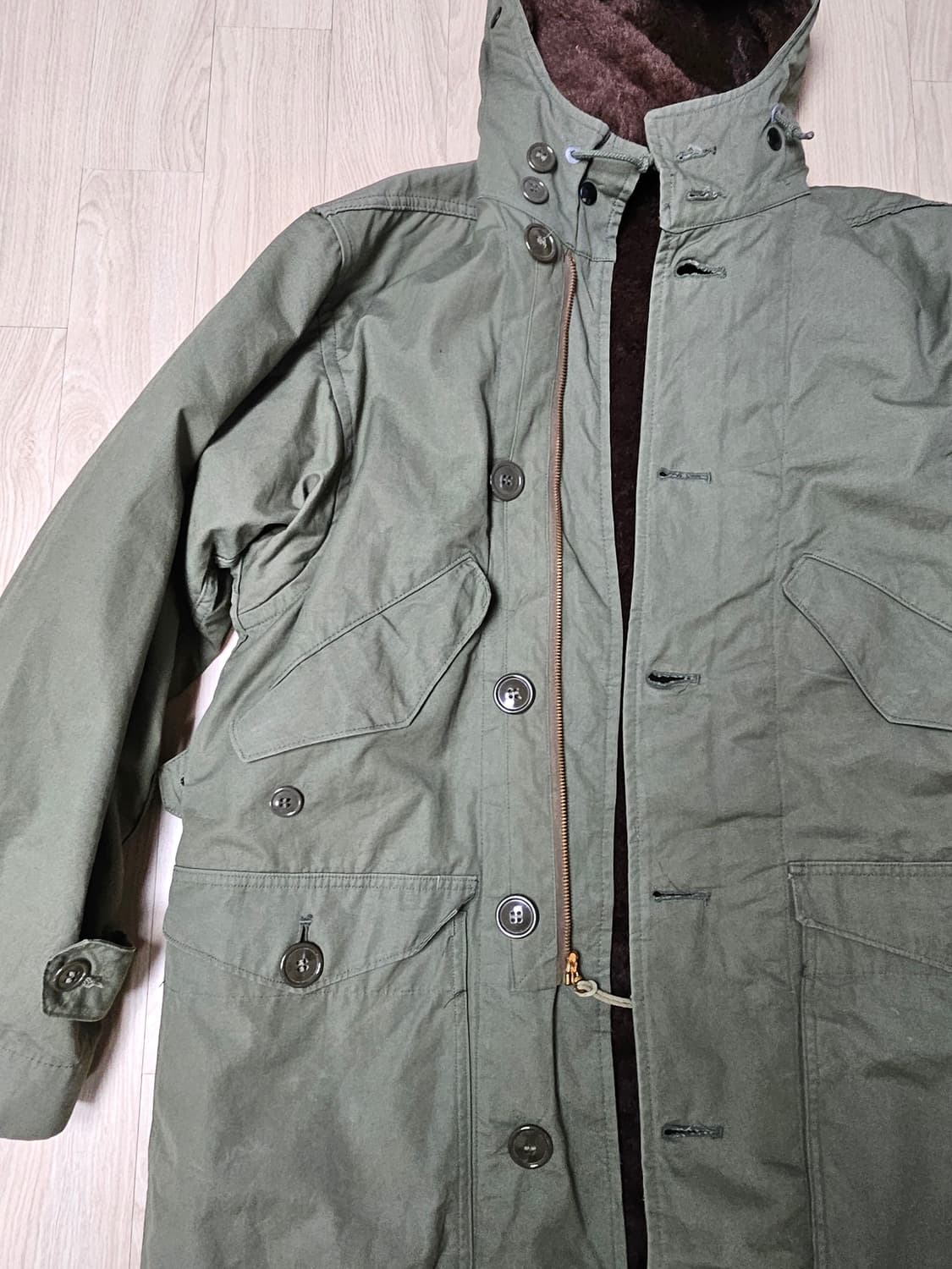 미군오리지날 M-1947 미해병대 장진호파카 상품이미지5