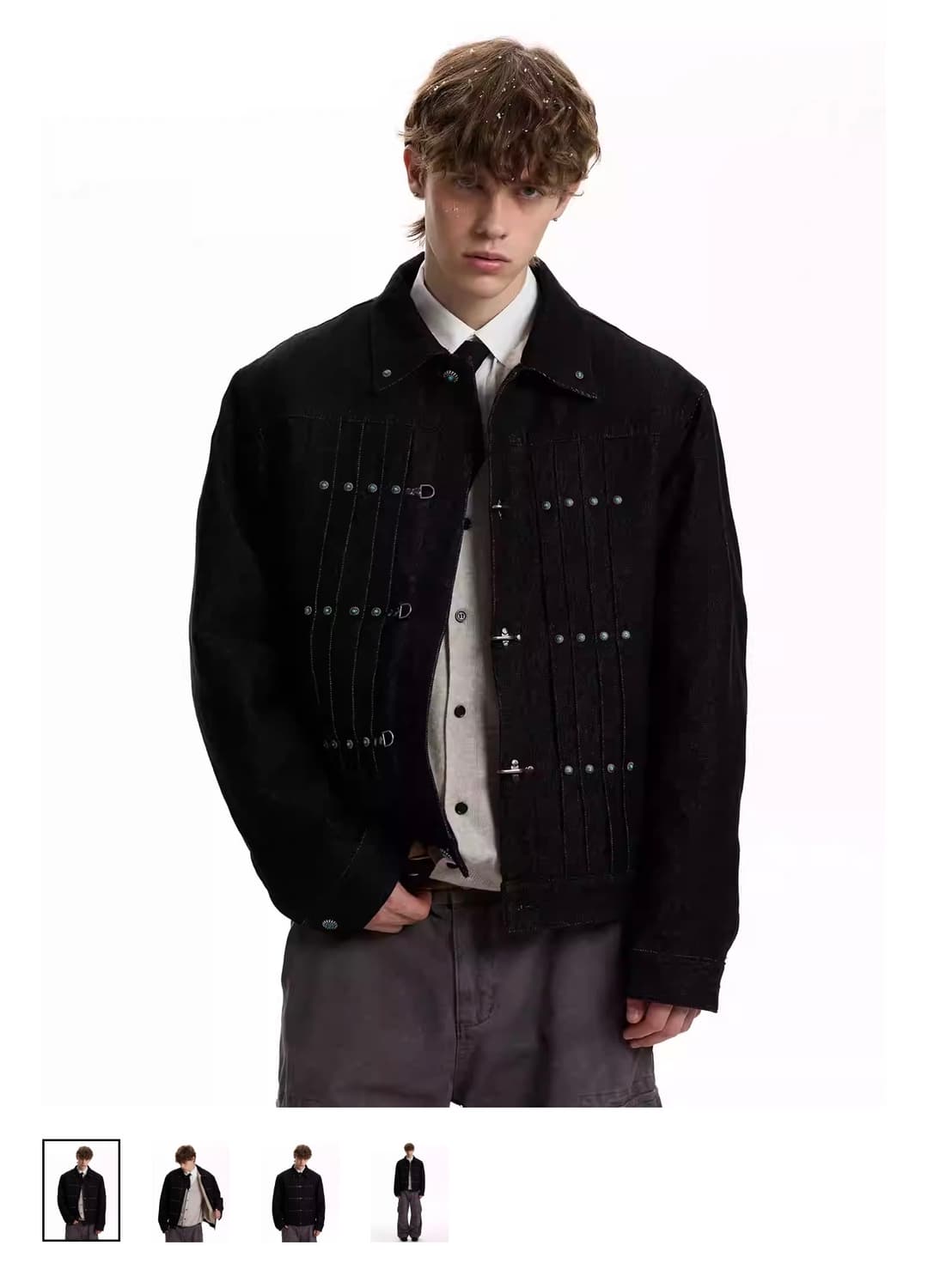 A Puee 남성 데님 자켓 XL 사이즈 새상품 상품이미지1