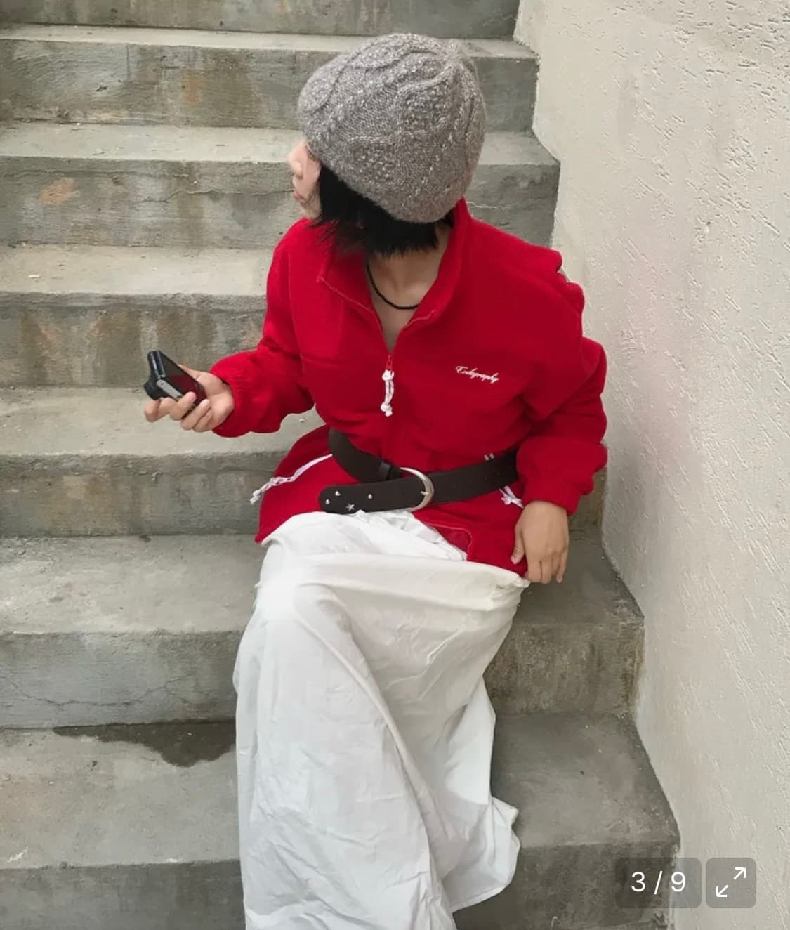 코드그라피 플리스 레드 상품이미지2