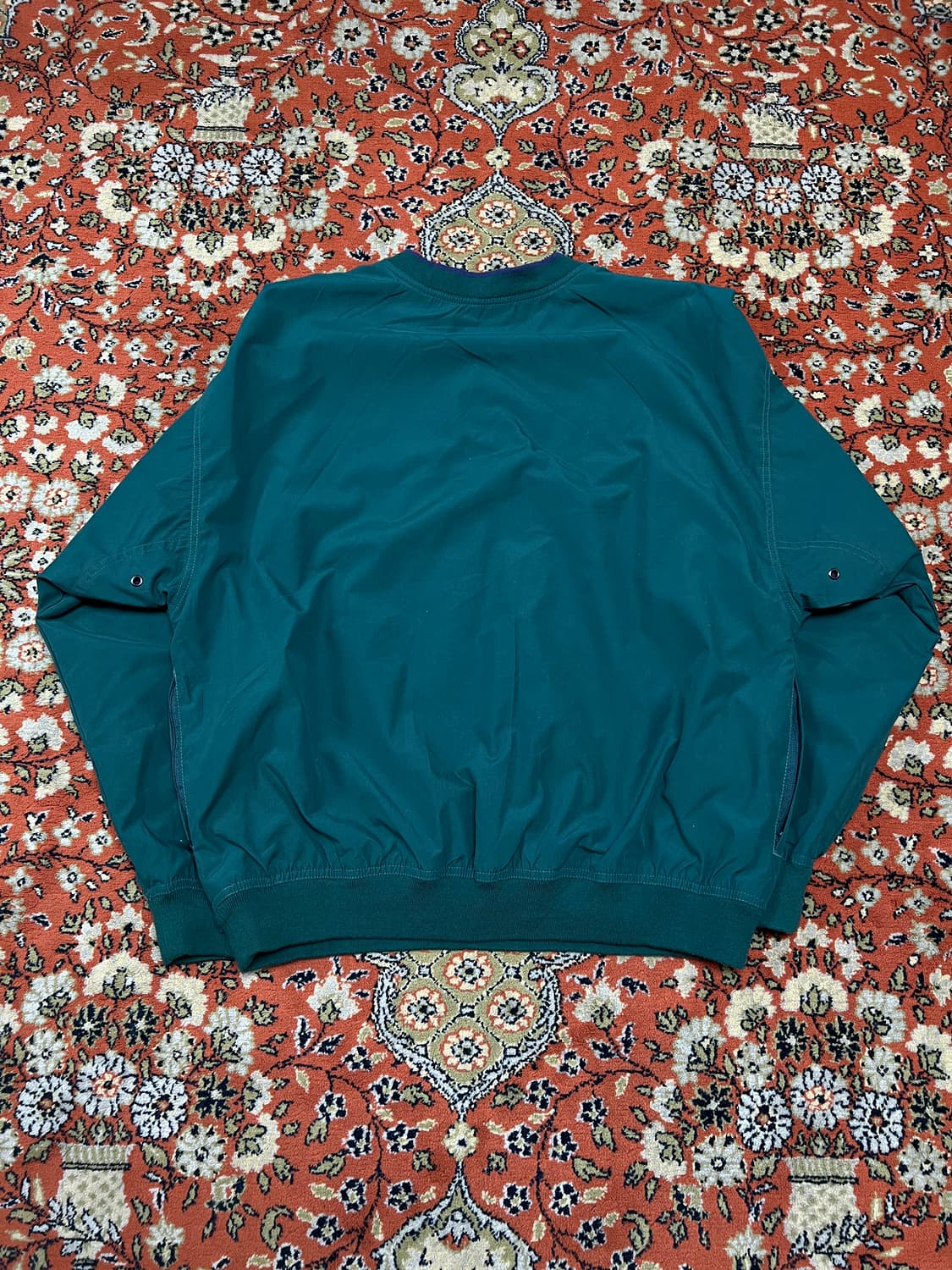 [XL] LA Loving 터키스토어 그린 브이넥 올드스쿨 맨투맨 상품이미지4