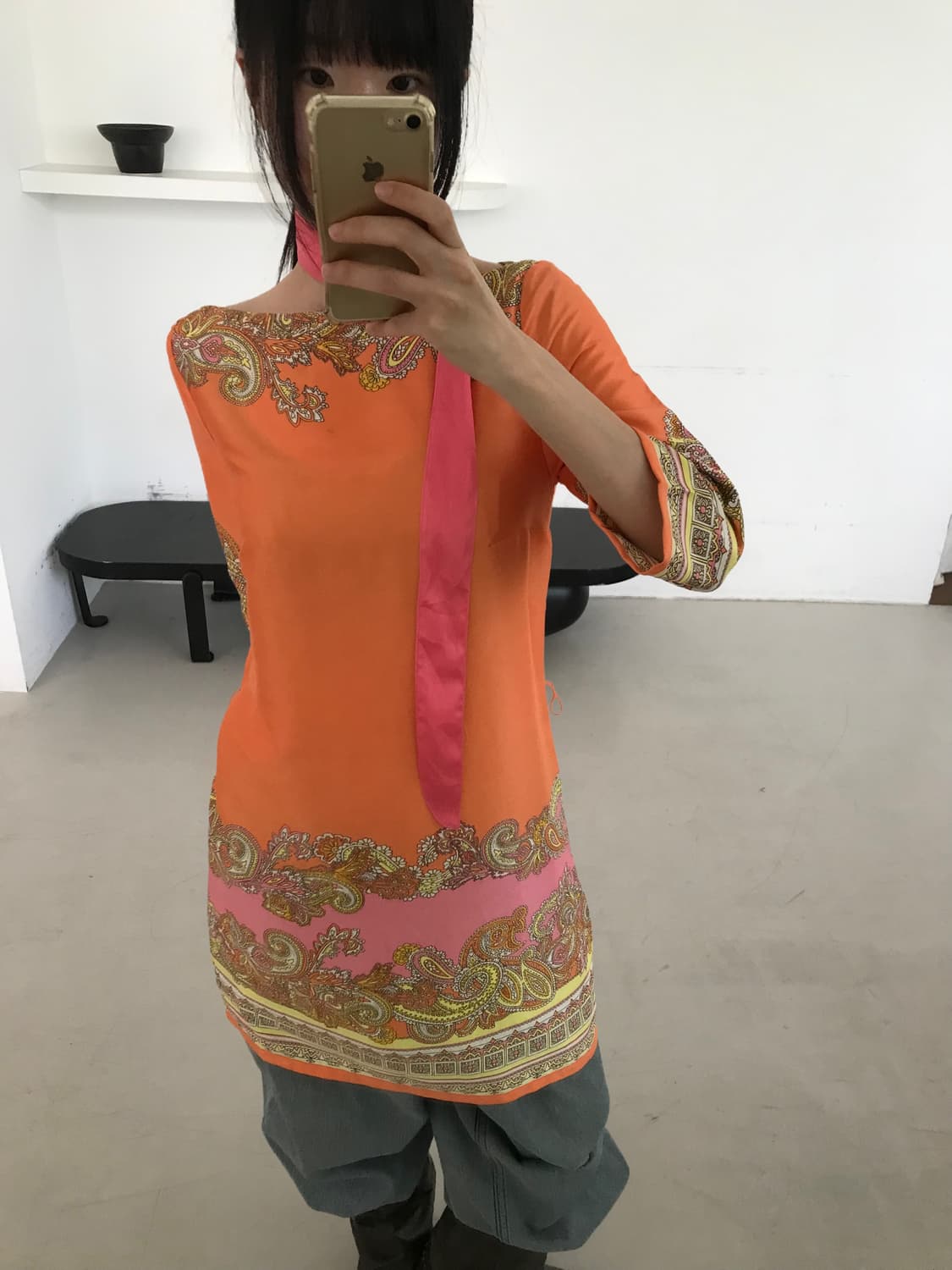 vintage paisley one-piece 상품이미지7