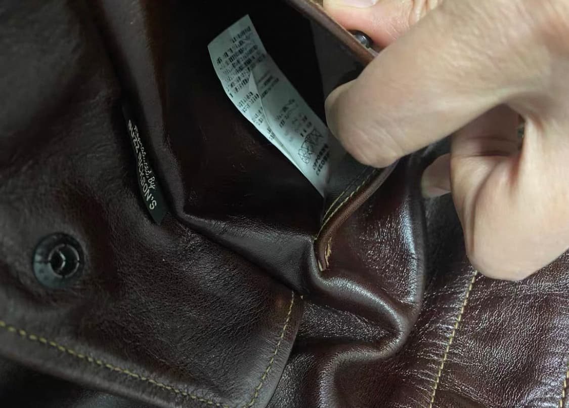 버즈릭슨 a2 42 가죽 자켓 상품이미지9