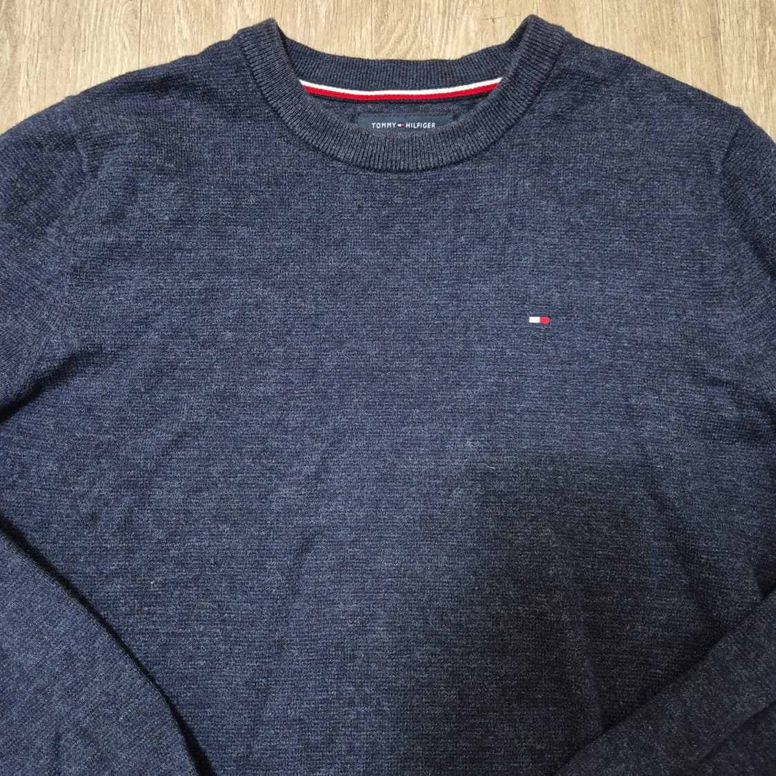 타미힐피거 미니플래그 라운드 니트 상품이미지2