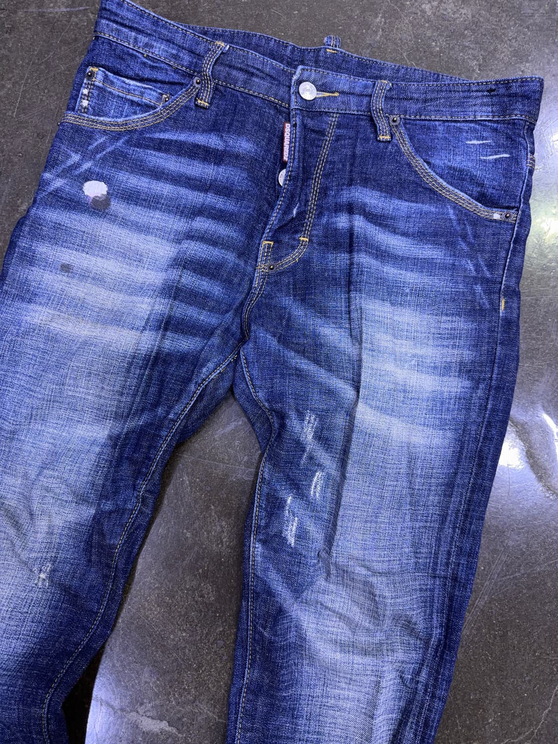 디스퀘어드2 루키2 트위스트 배기진 트베진 데님팬츠 44 상품이미지3