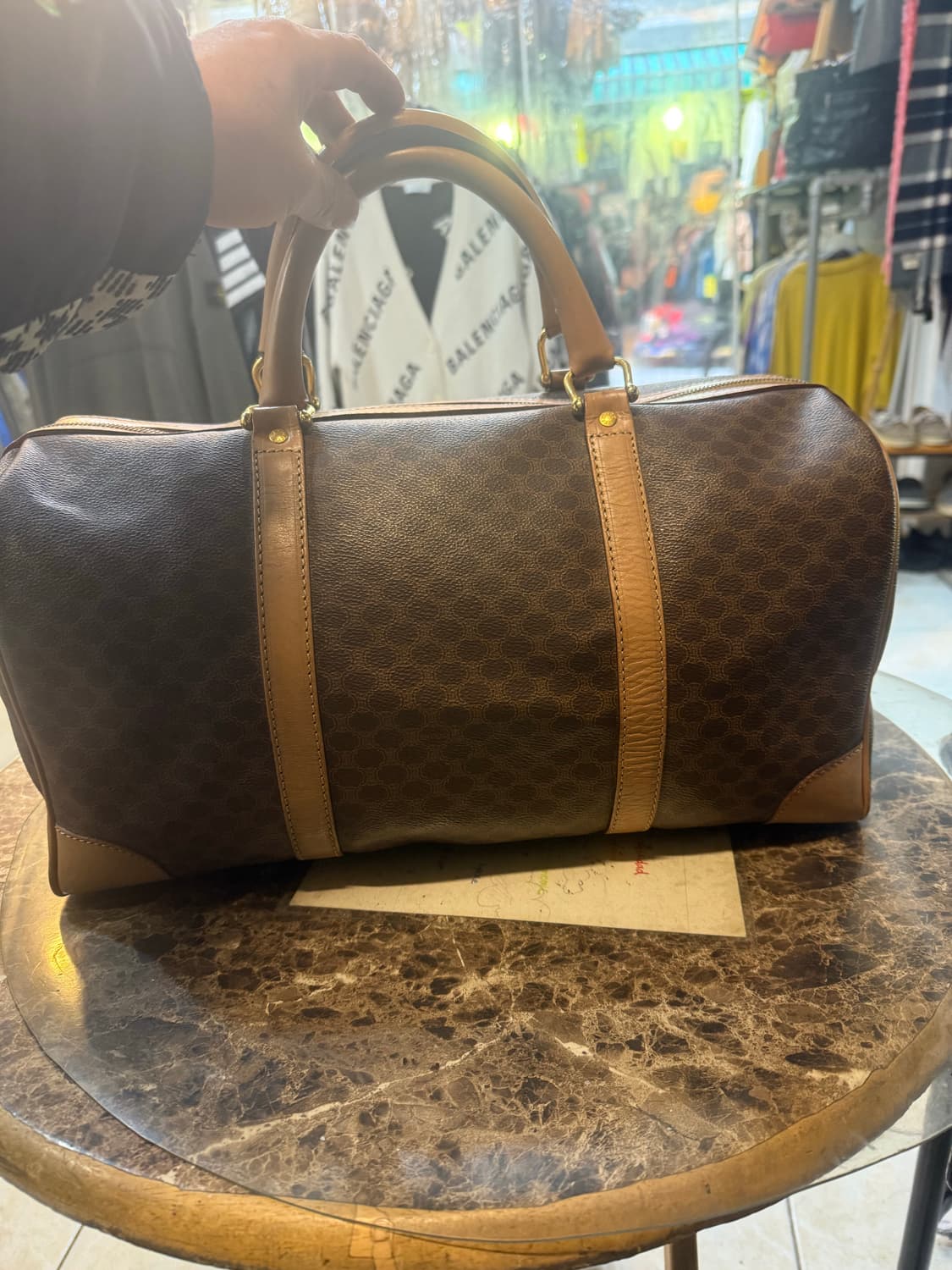 정품 셀린느 마카담 여행용 보스턴백 팝니다 상품이미지3