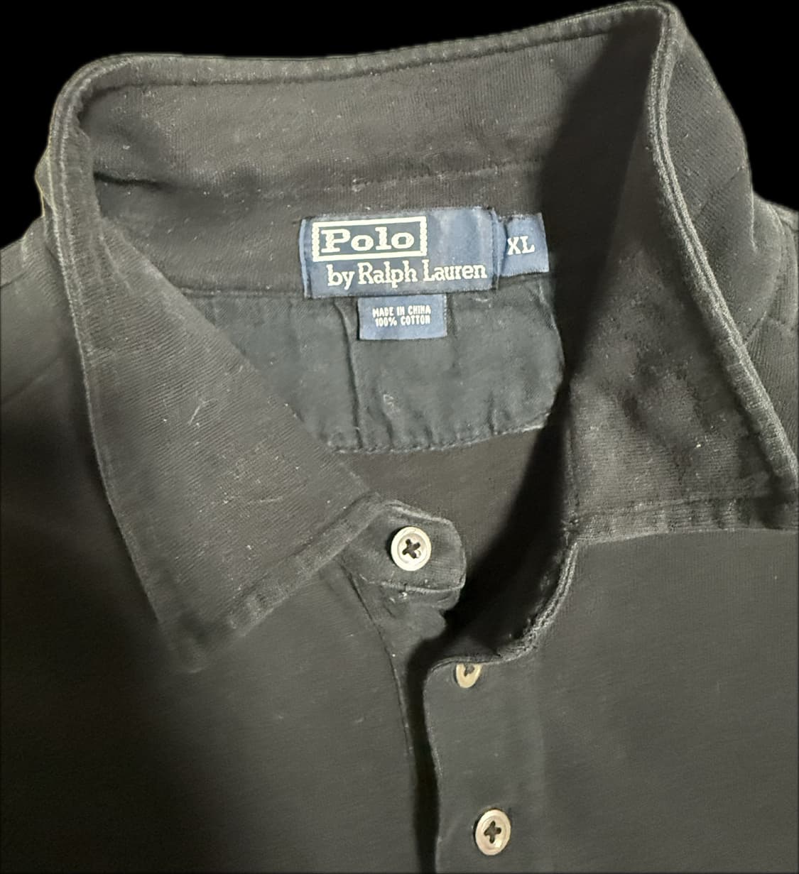 폴로 랄프로렌 크레스트 자수 카라 롱슬리브 상품이미지2