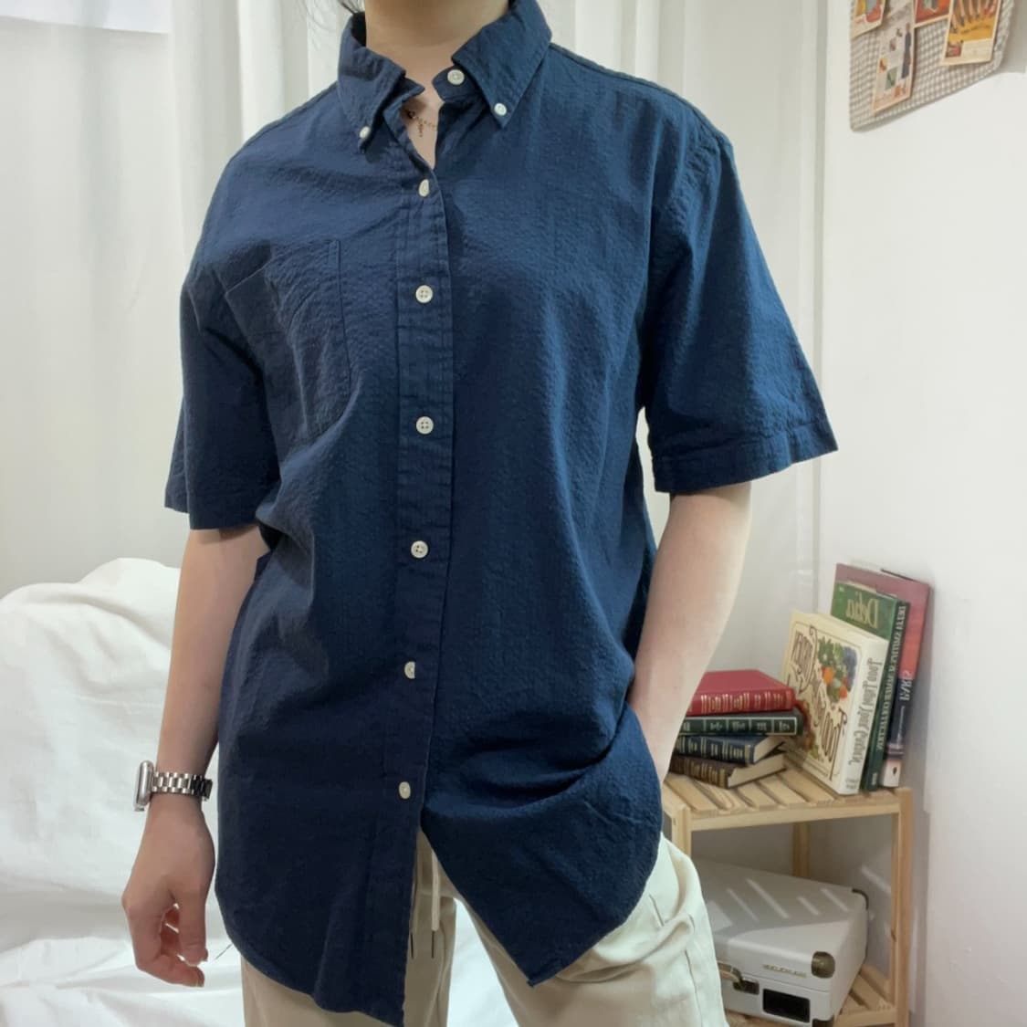 navy shirt 상품이미지9