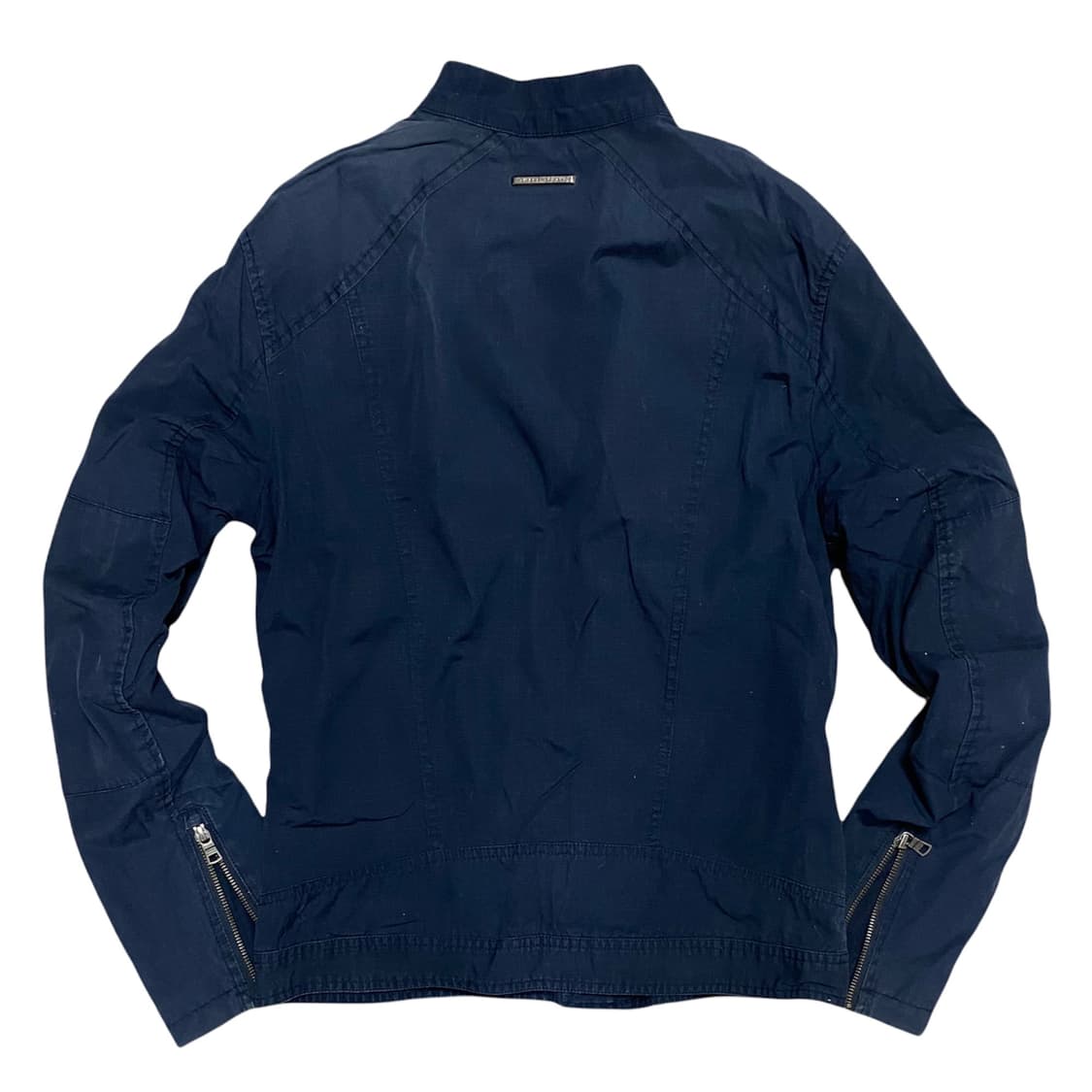 알마니 익스체인지 코튼 더블 라이더 자켓 상품이미지4