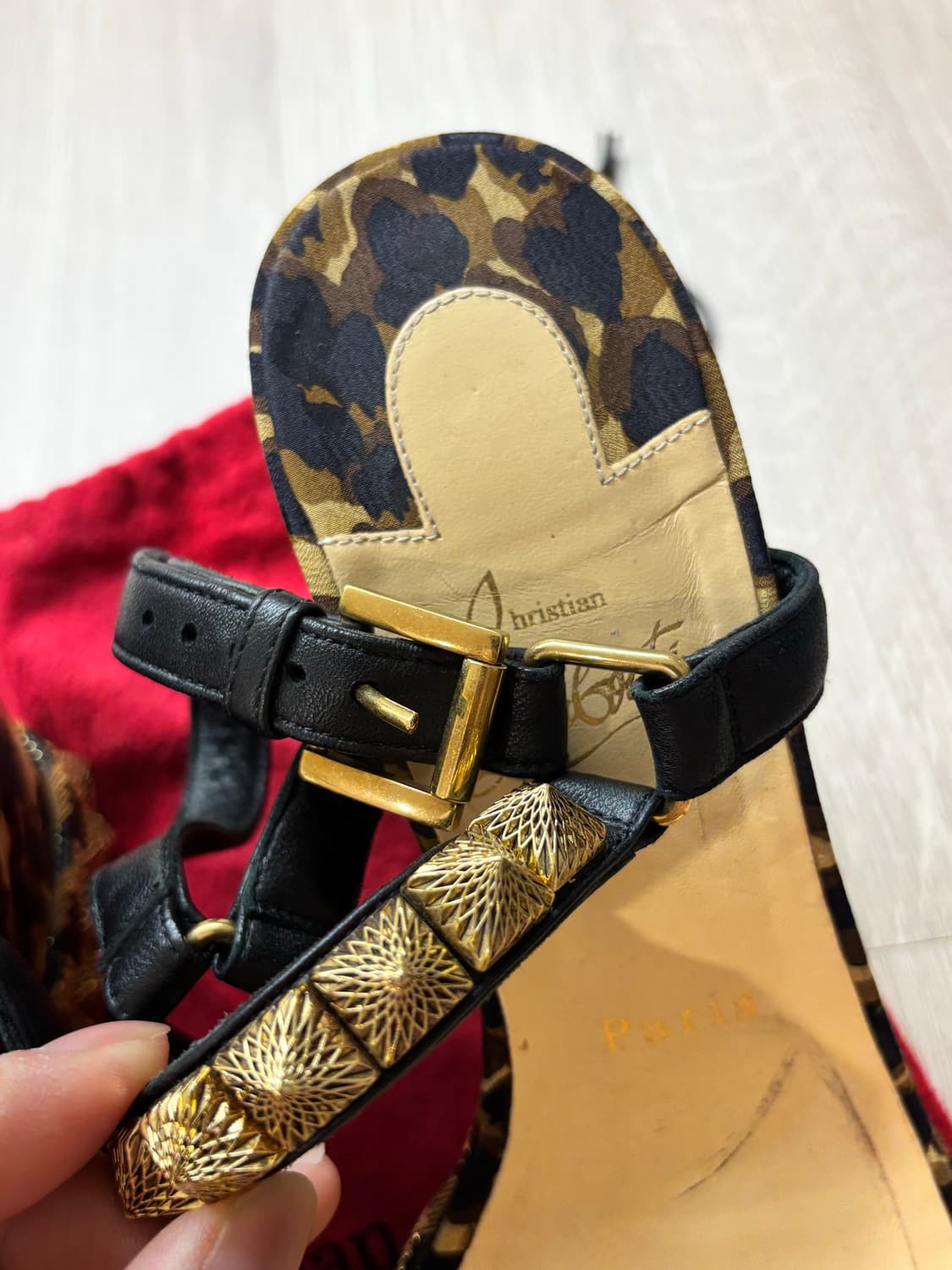 CHRISTIAN LOUBOUTIN 피라클루 110 샌들 상품이미지4