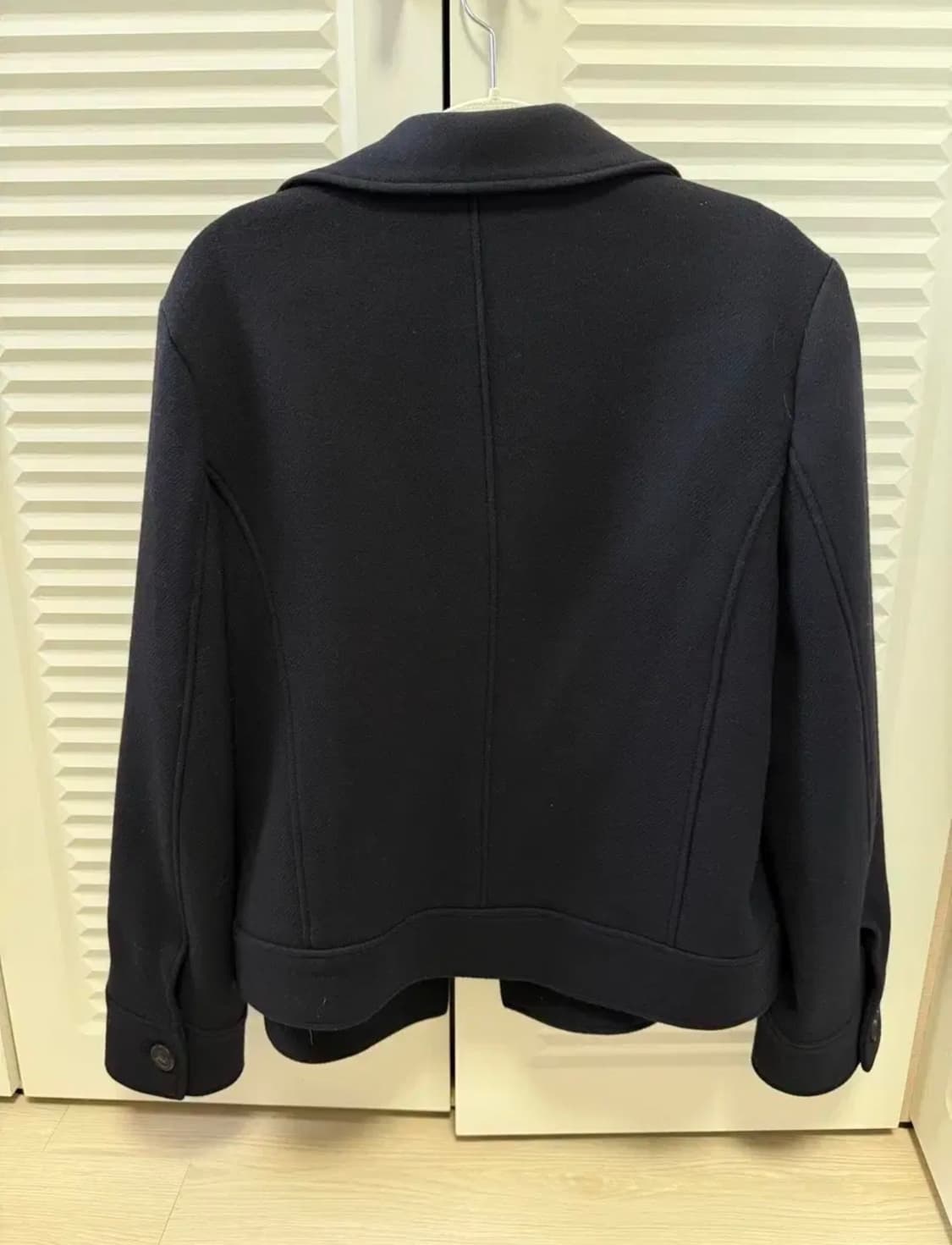 마시모뚜띠 하프 코트 네이비 M 상품이미지4