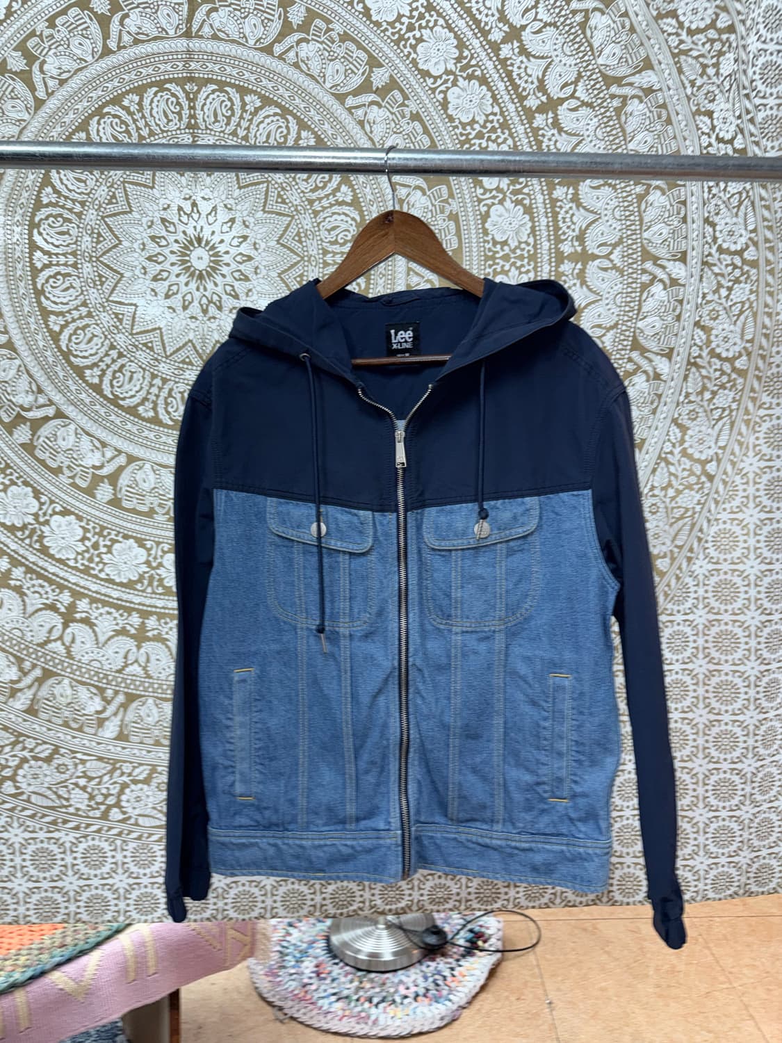 리 lee 바람막이 레이어드 데님자켓  상품이미지2